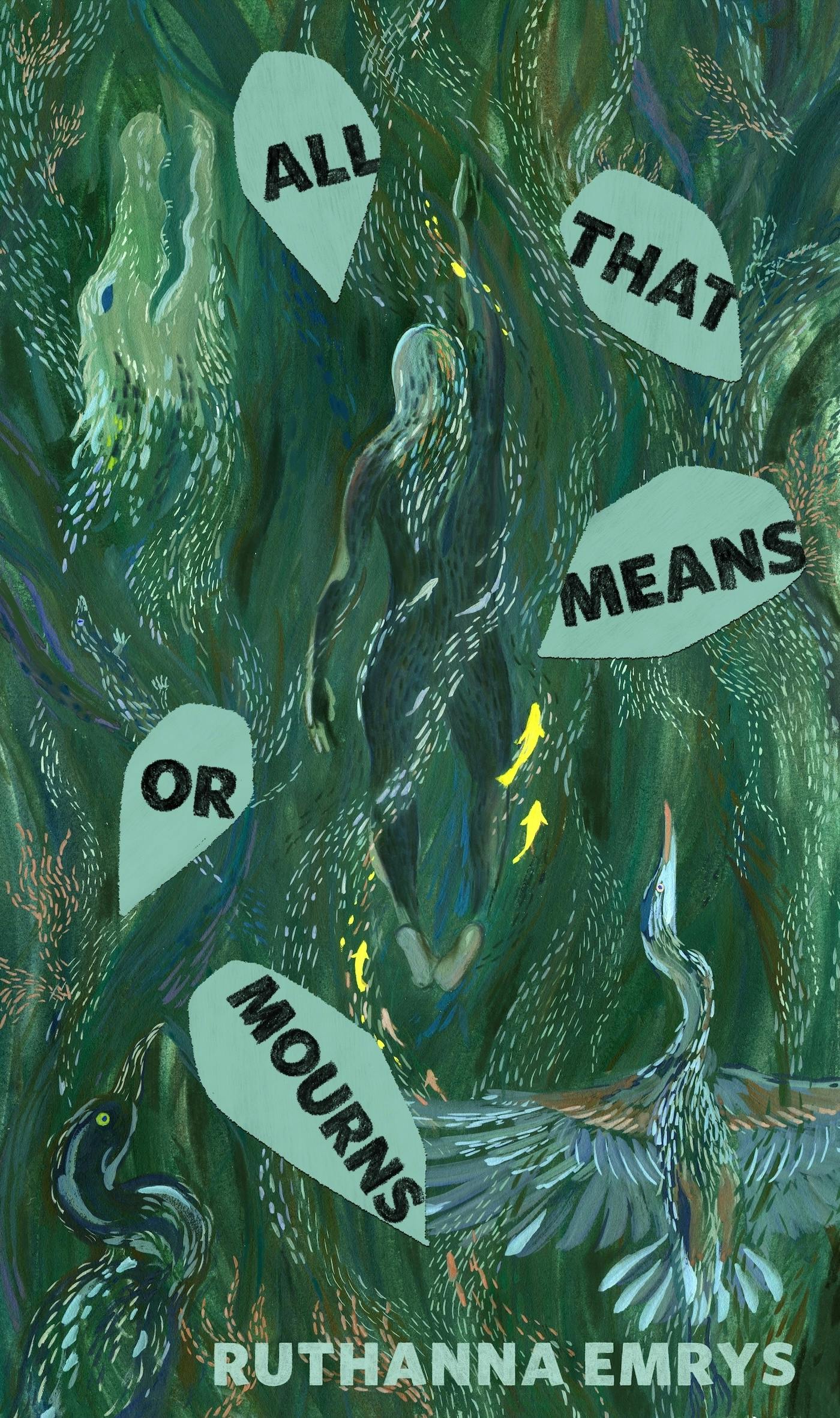 Cover for the book titled as: All That Means or Mourns