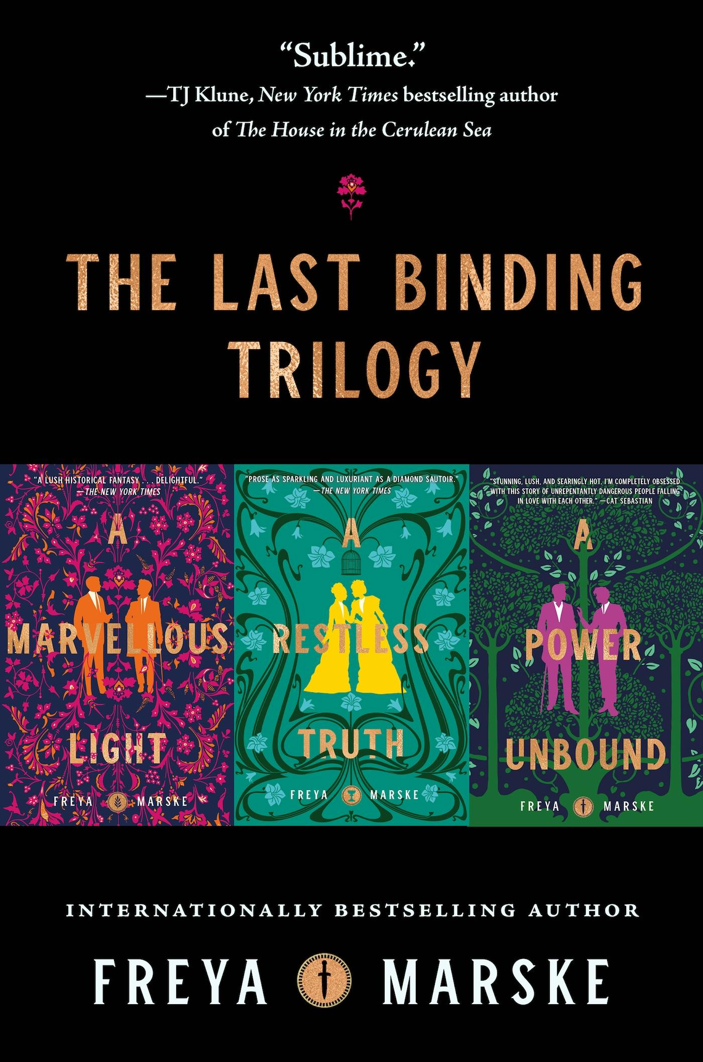 Cover for the book titled as: The Last Binding Trilogy