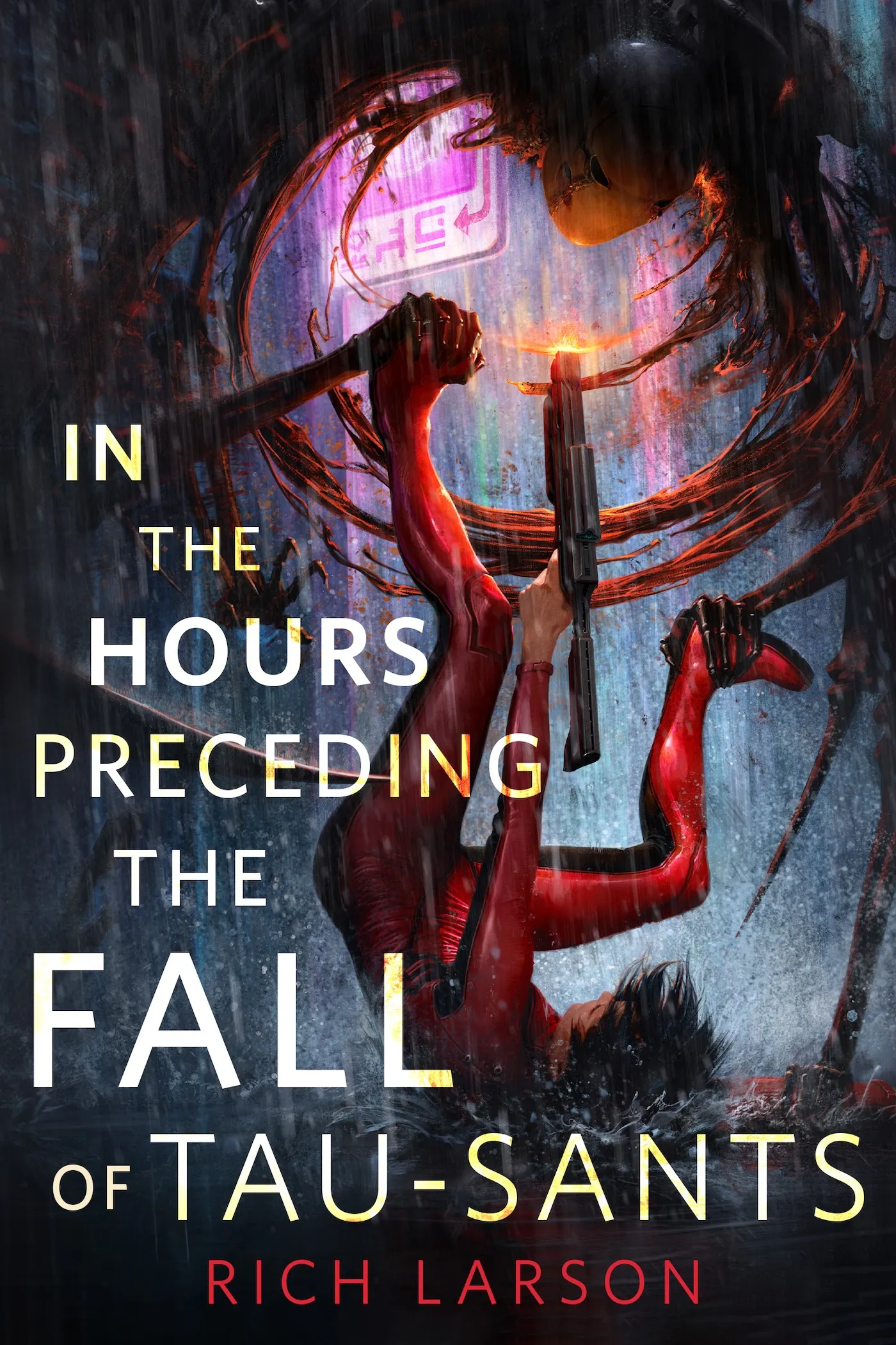 Cover for the book titled as: In the Hours Preceding the Fall of Tau-Sants