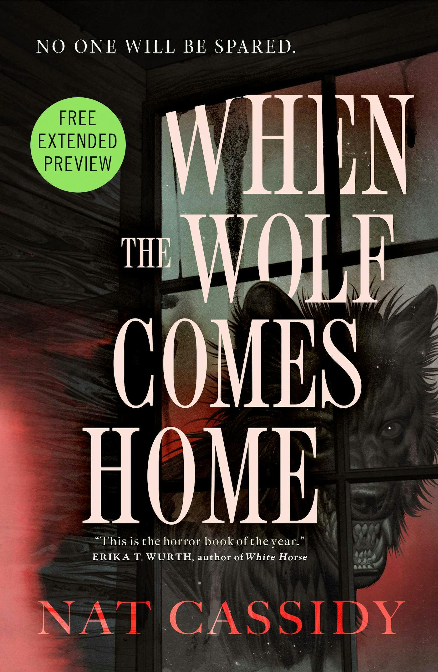 Cover for the book titled as: Sneak Peek for When the Wolf Comes Home