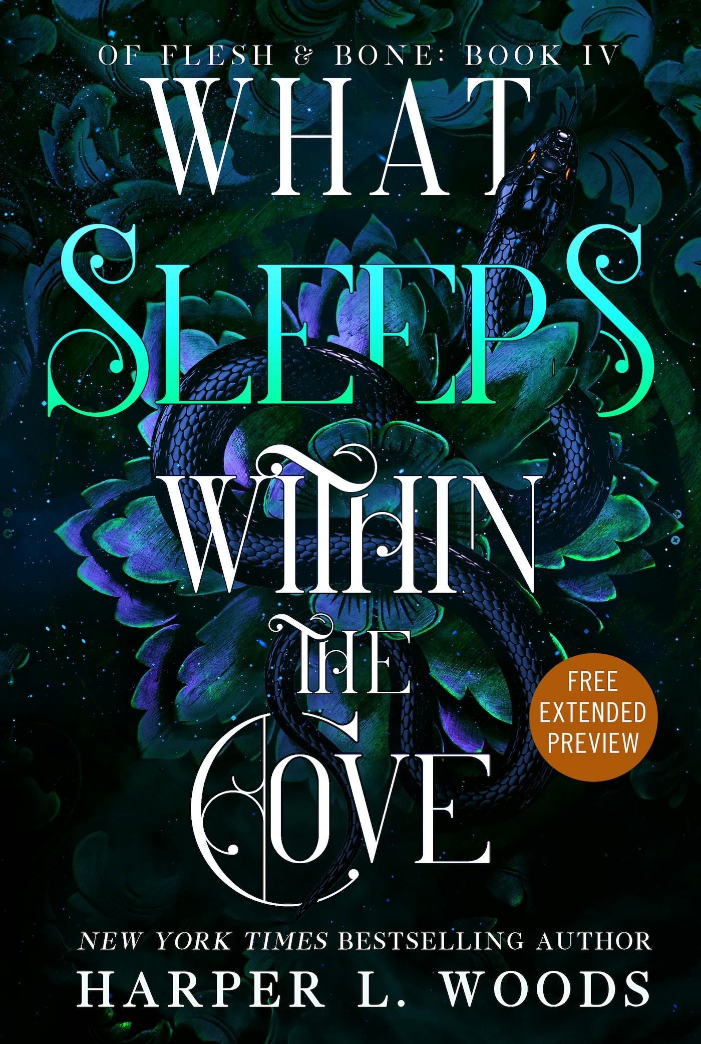 Cover for the book titled as: Sneak Peek for What Sleeps Within the Cove