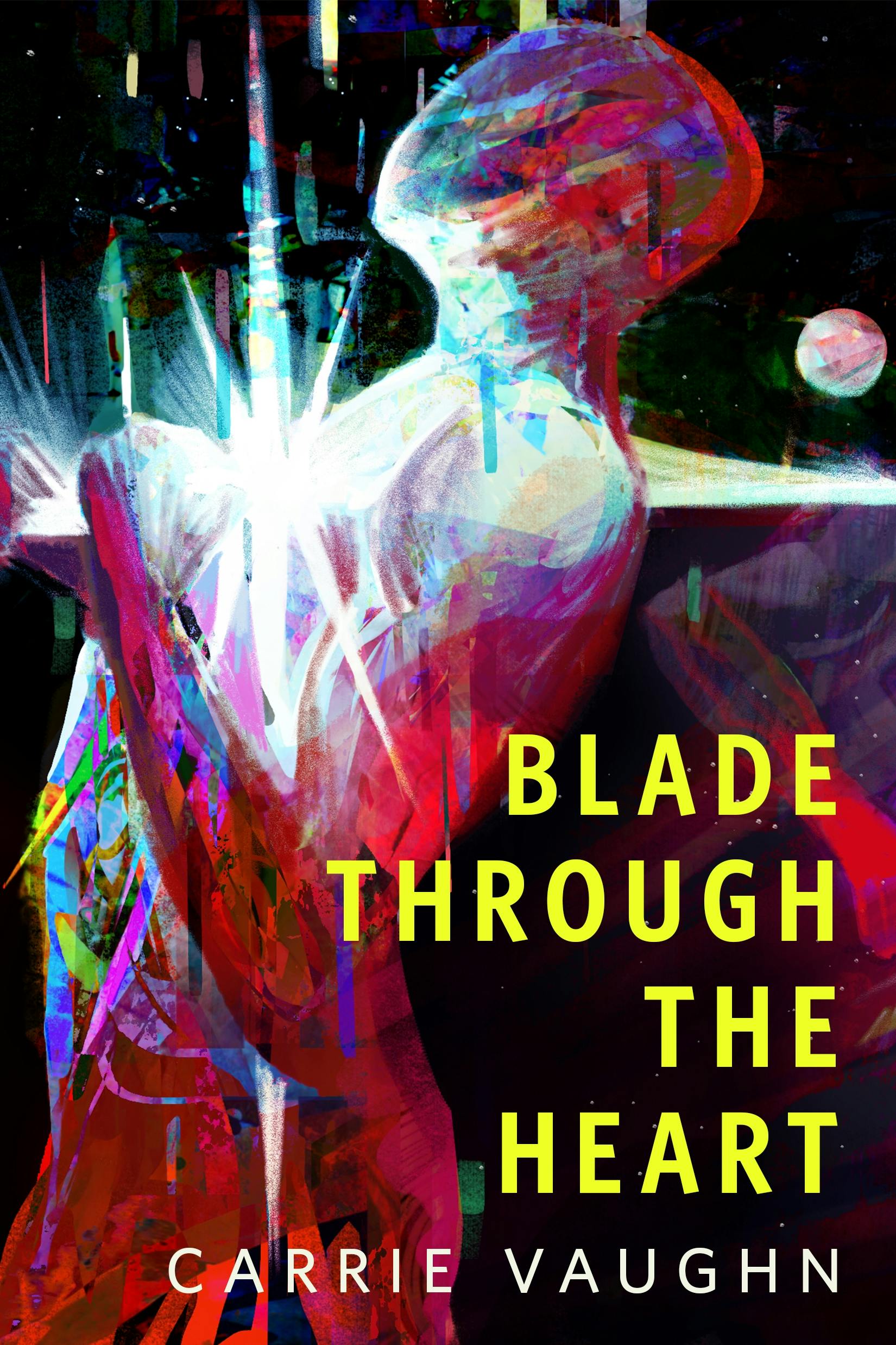 Cover for the book titled as: Blade Through the Heart