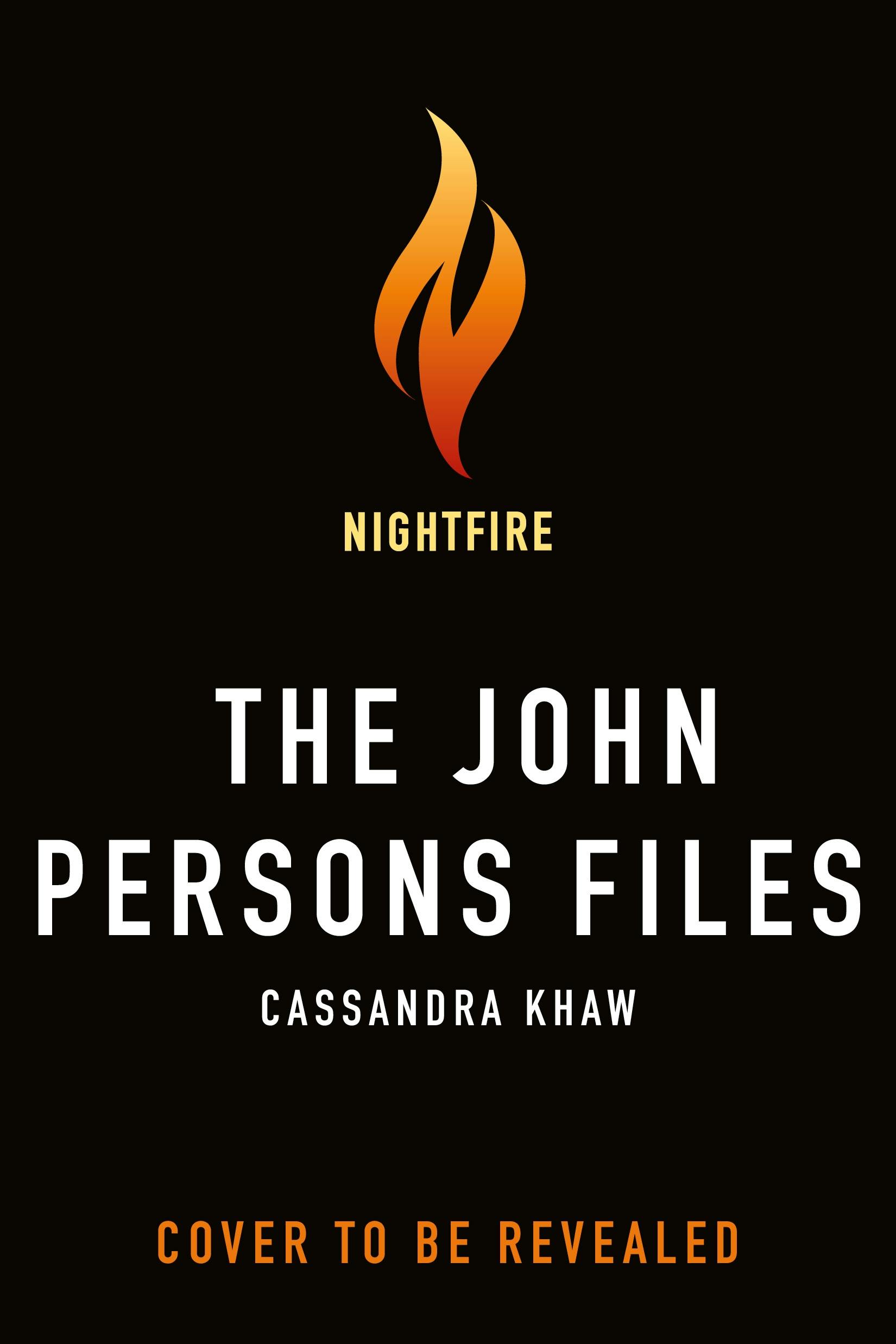 Cover for the book titled as: The John Persons Files
