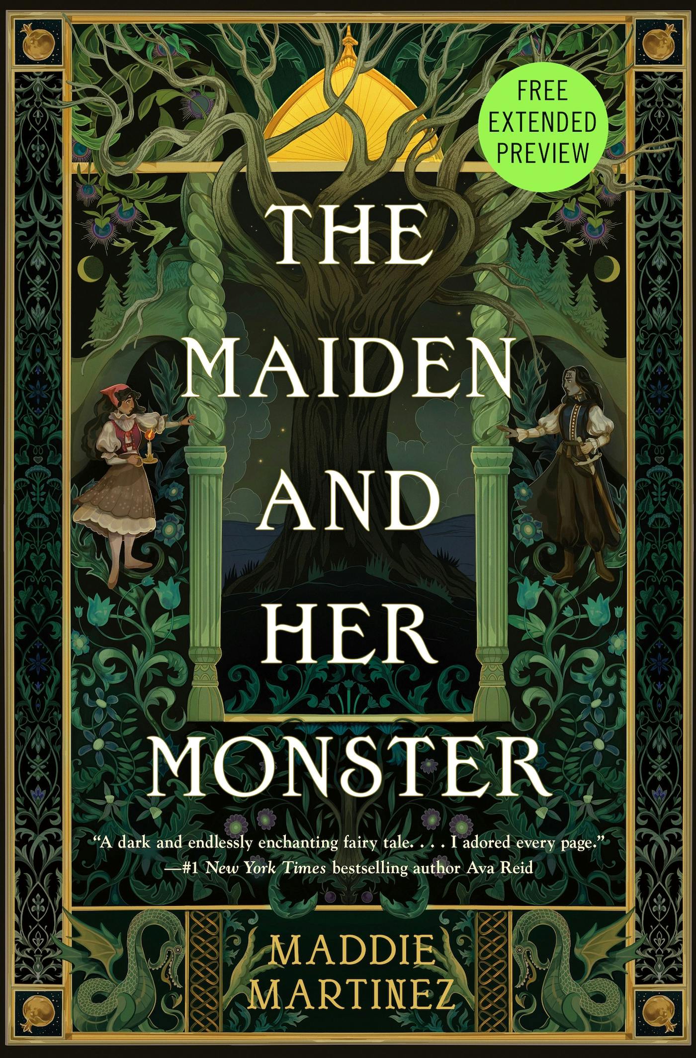 Cover for the book titled as: Sneak Peek for The Maiden and Her Monster