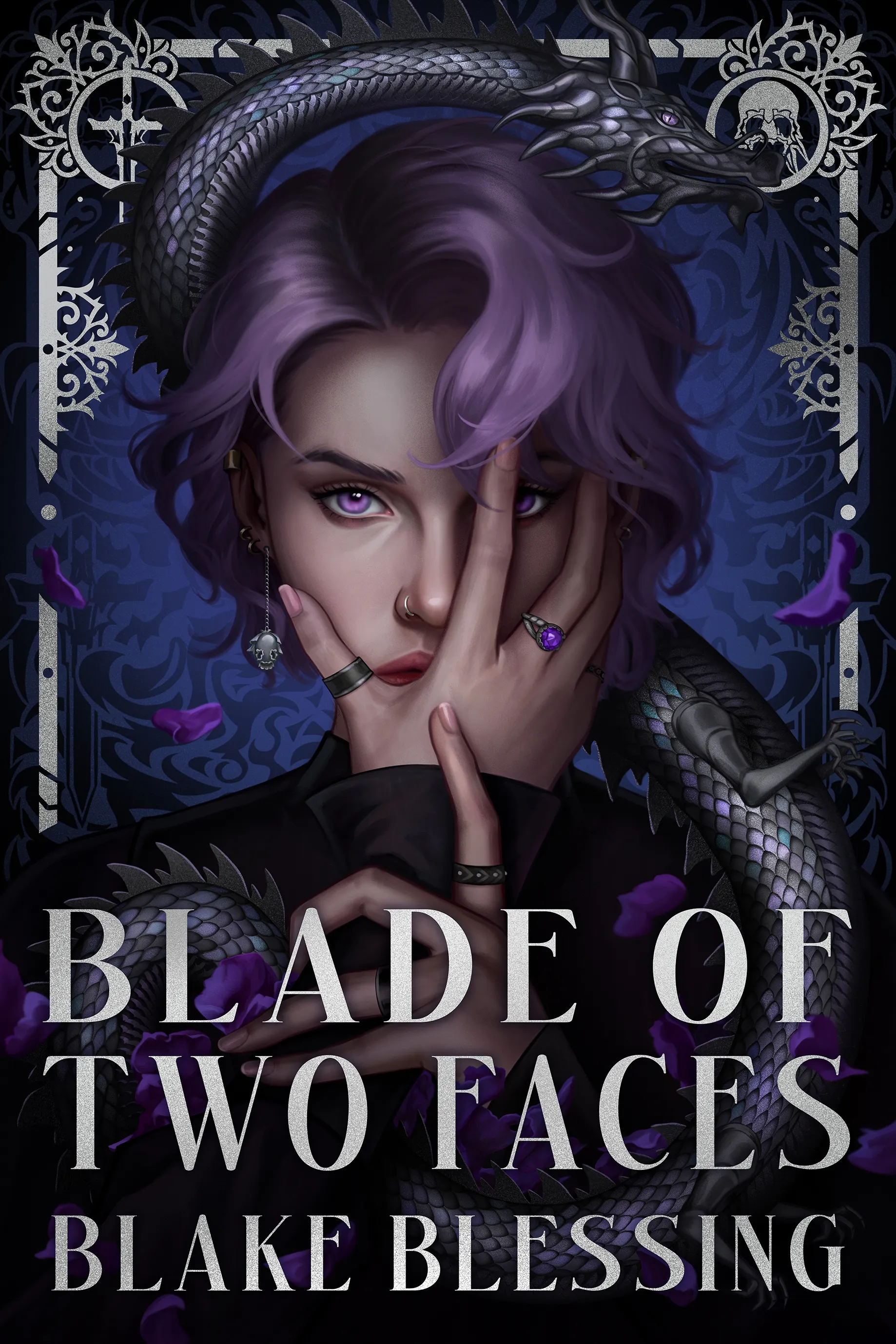 Cover for the book titled as: Blade of Two Faces