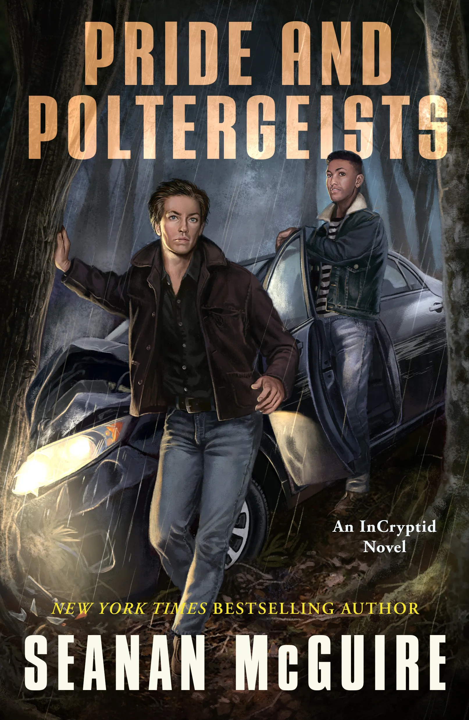 Cover for the book titled as: Pride and Poltergeists