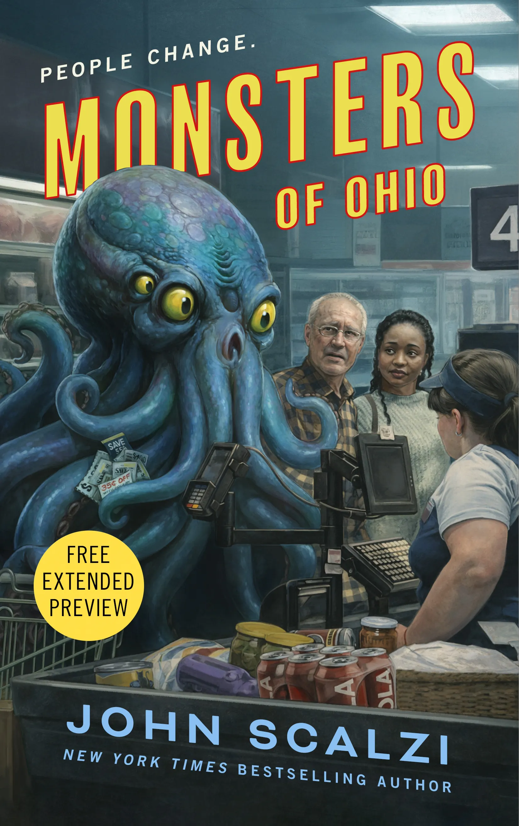 Cover for the book titled as: Sneak Peek for Monsters of Ohio