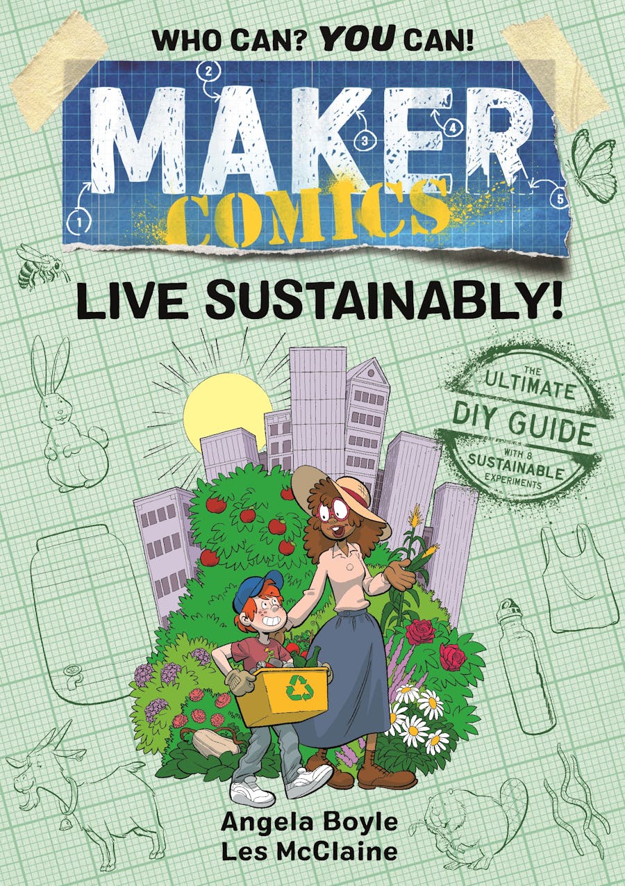 Maker Comics: Live Sustainably! cover image