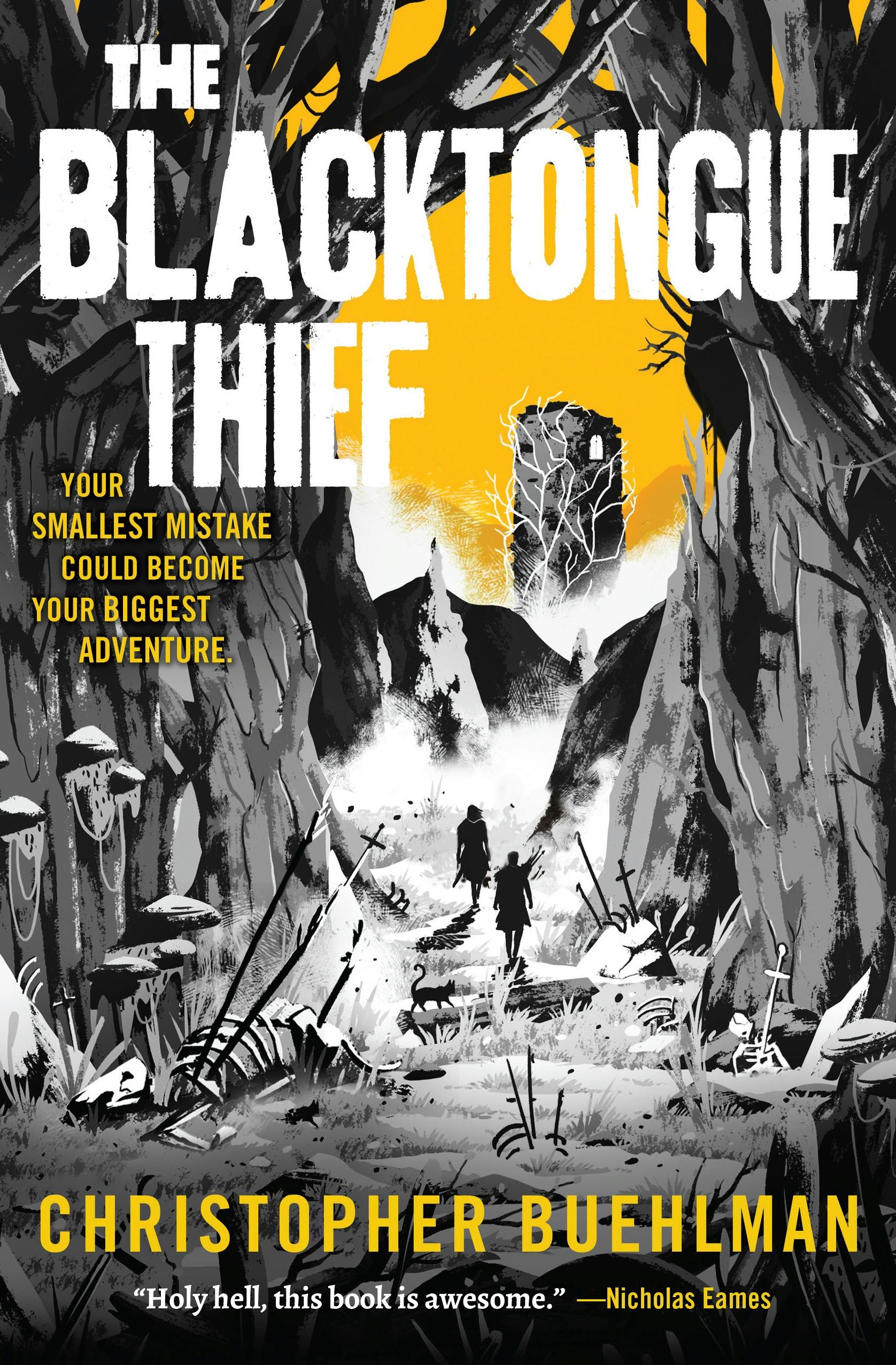 Cover for the book titled as: The Blacktongue Thief