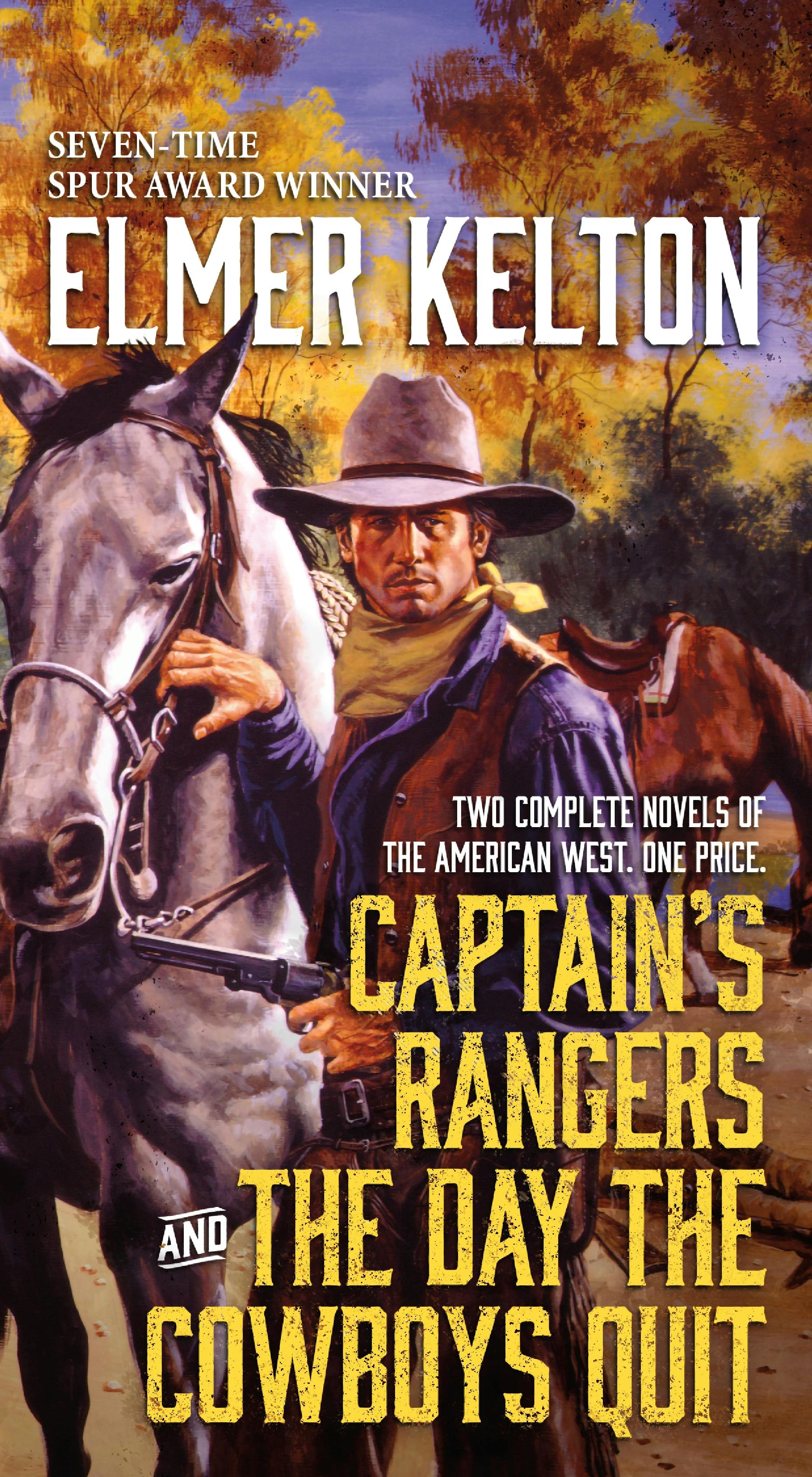 Cover for the book titled as: Captain's Rangers and The Day the Cowboys Quit