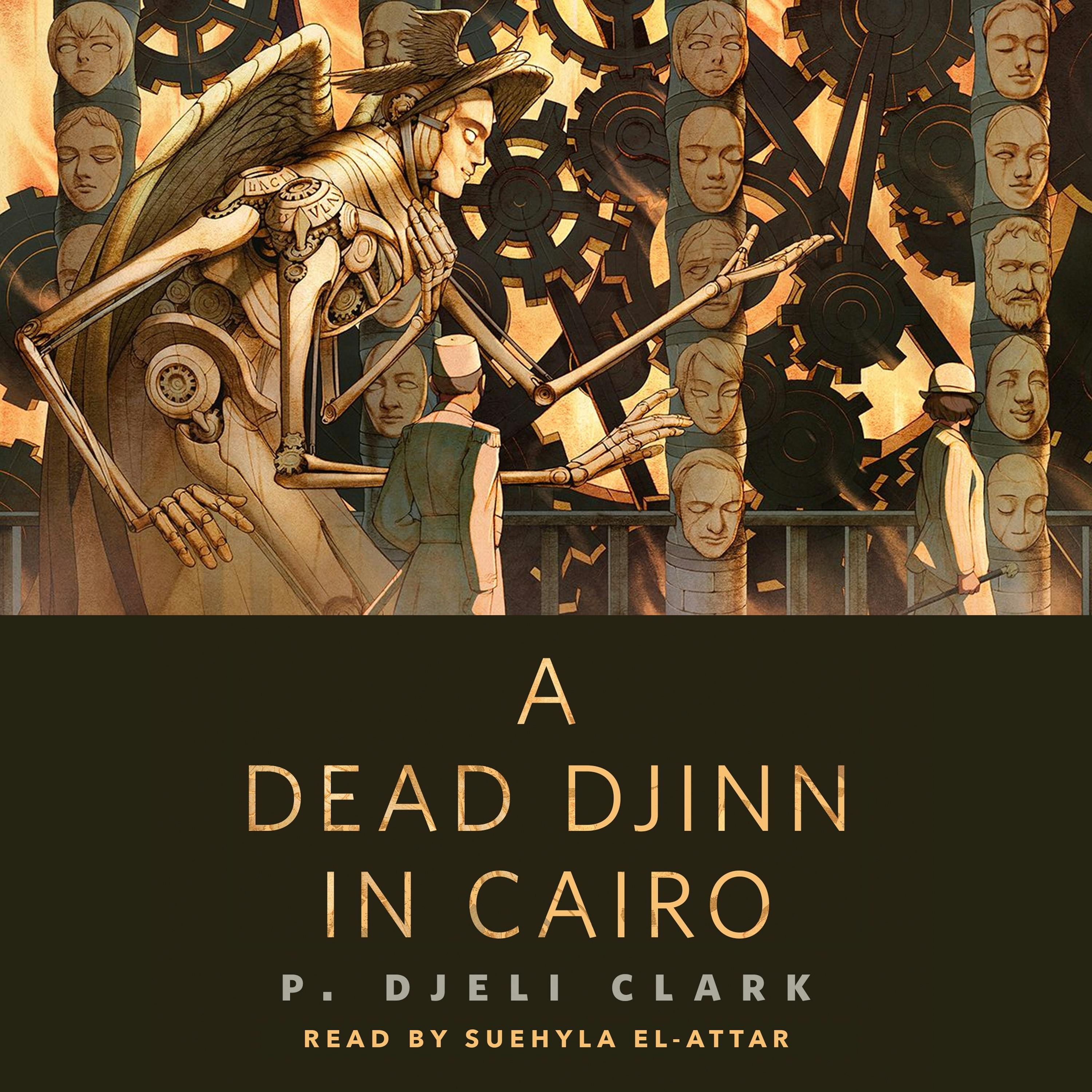 Cover for the book titled as: A Dead Djinn in Cairo