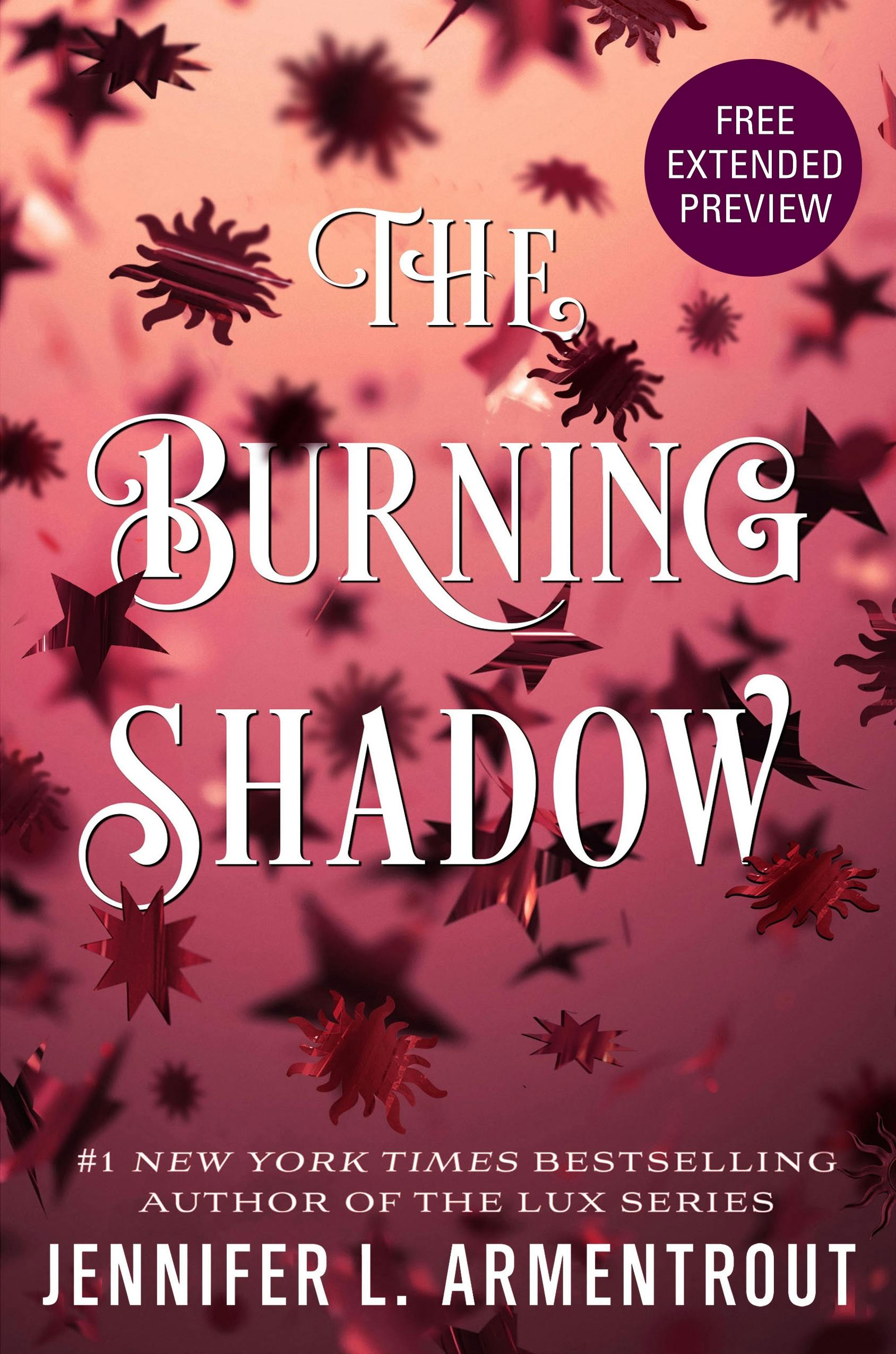 Cover for the book titled as: The Burning Shadow Sneak Peek