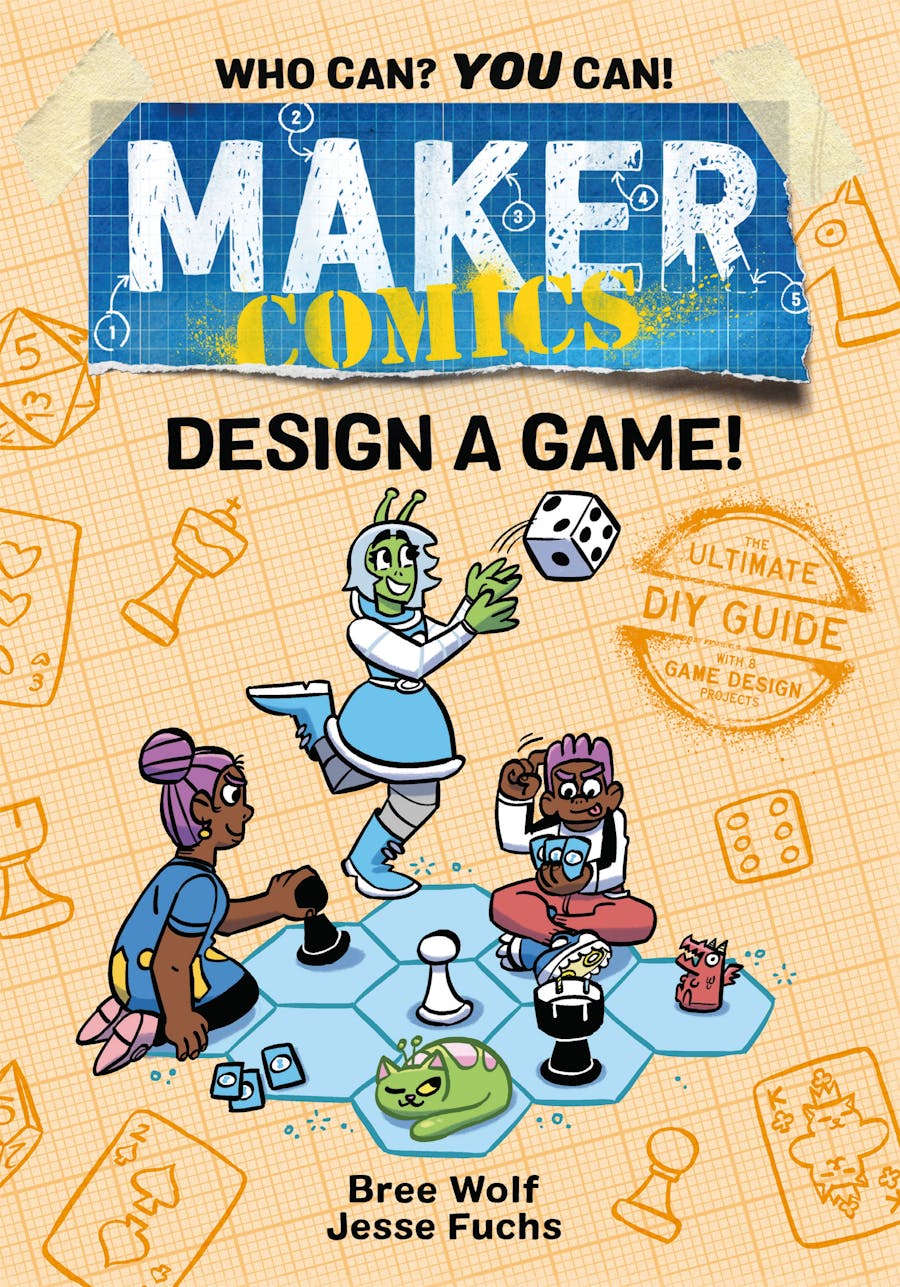 Maker Comics: Design a Game! cover image