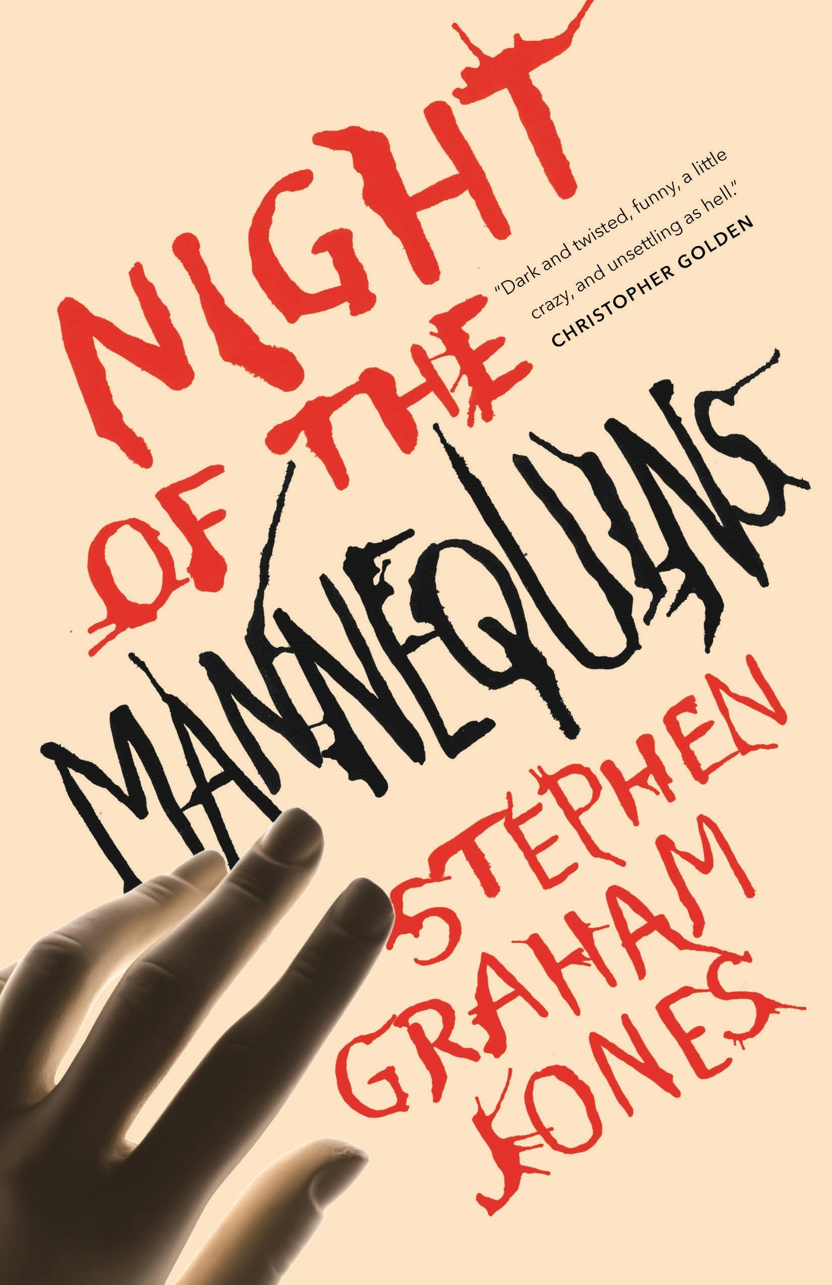 Cover for the book titled as: Night of the Mannequins