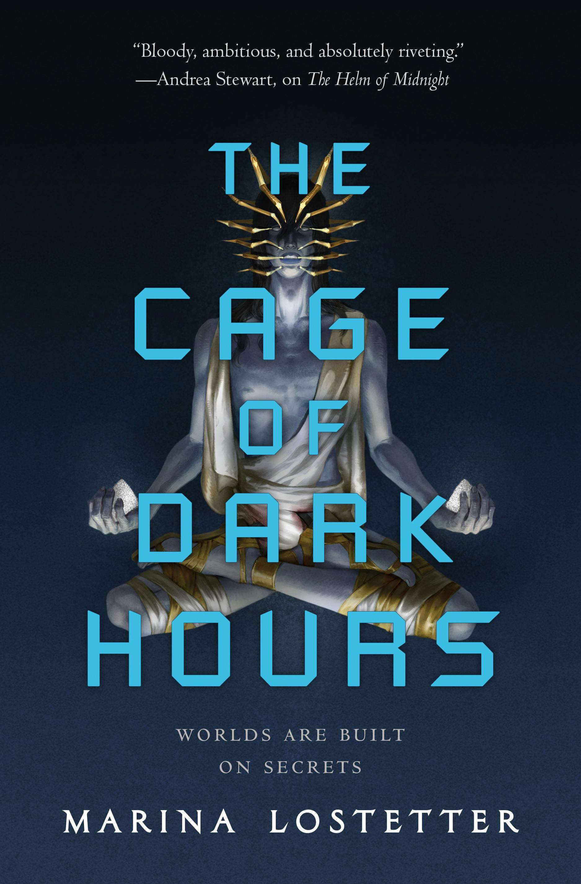 Cover for the book titled as: The Cage of Dark Hours