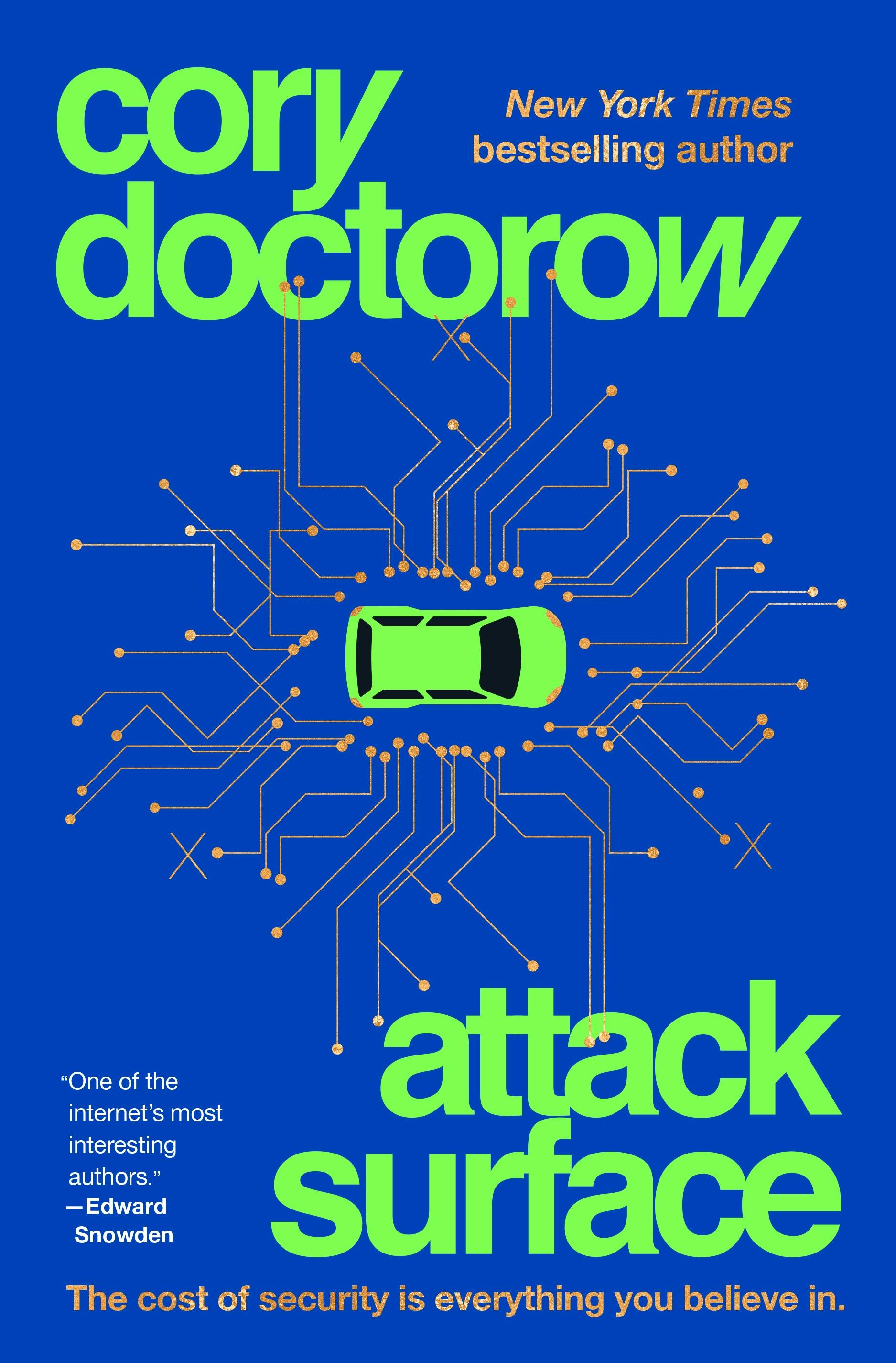 Cover for the book titled as: Attack Surface