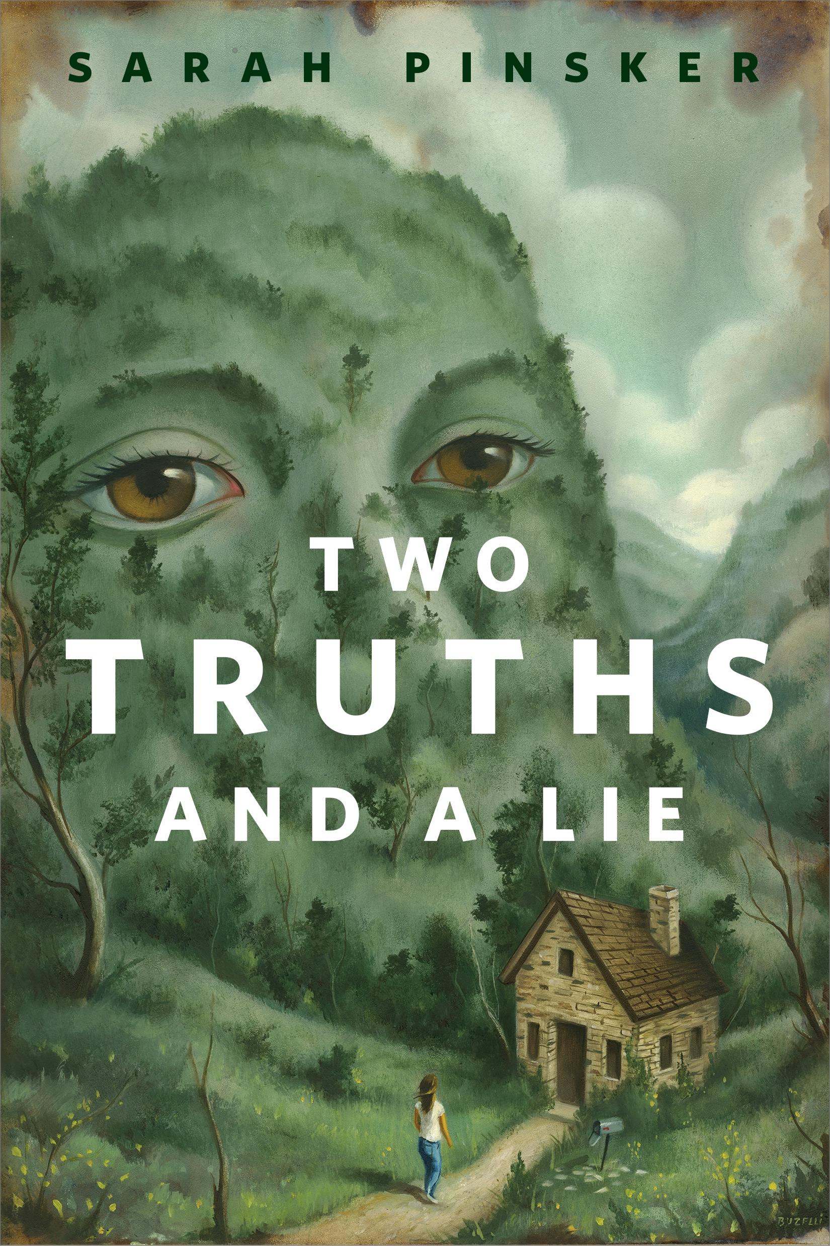 Cover for the book titled as: Two Truths and a Lie