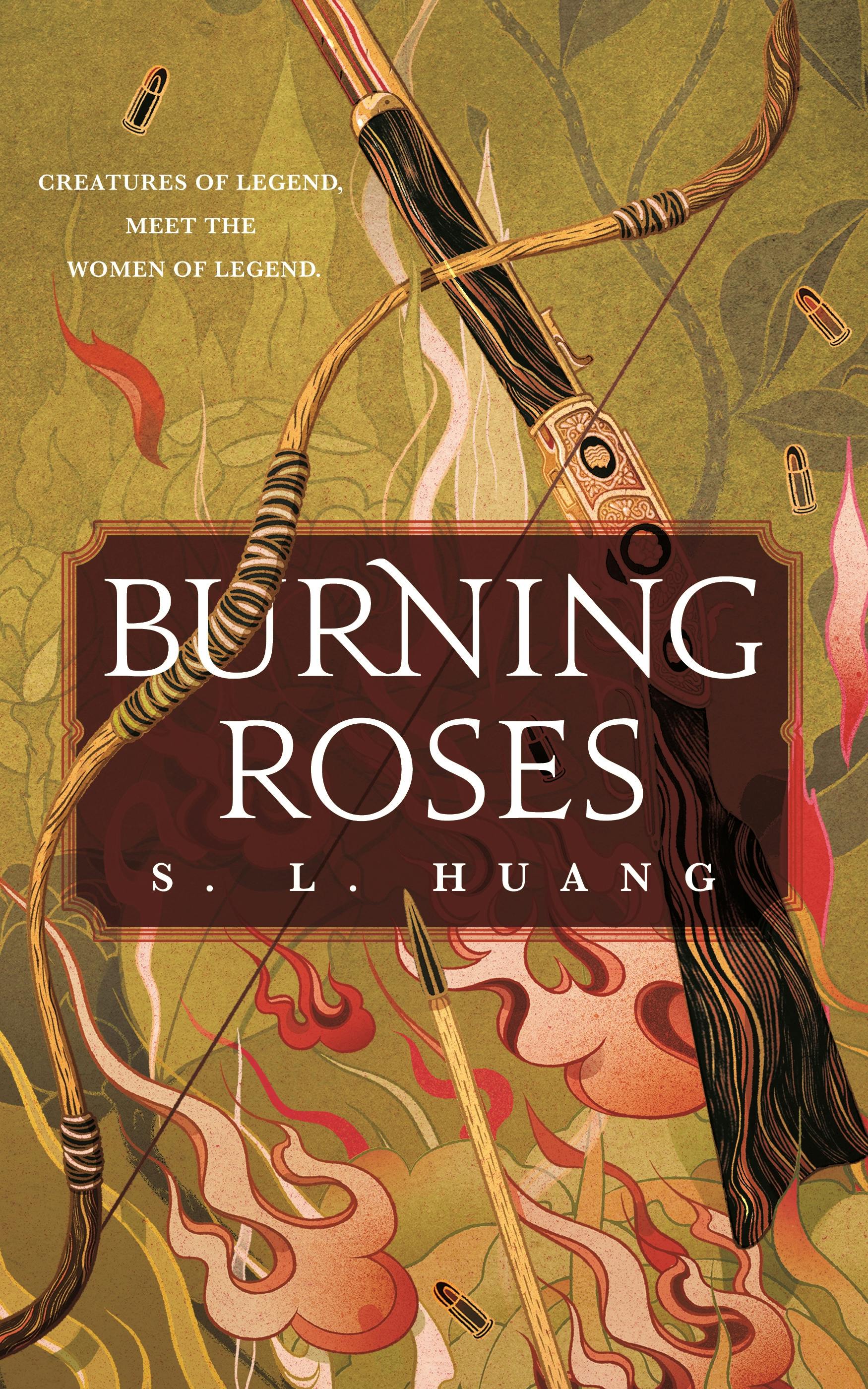 Cover for the book titled as: Burning Roses