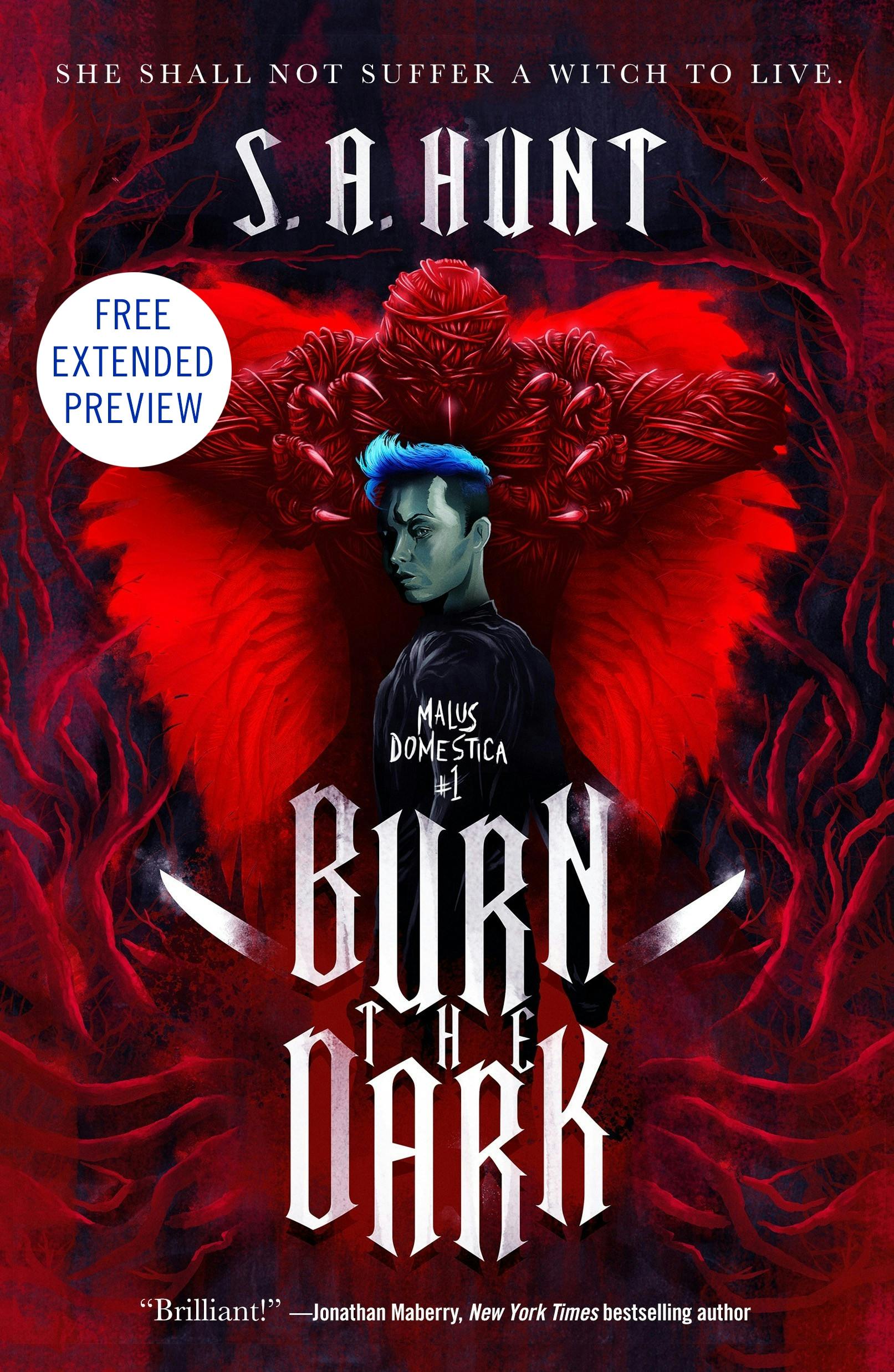 Cover for the book titled as: Burn the Dark Sneak Peek