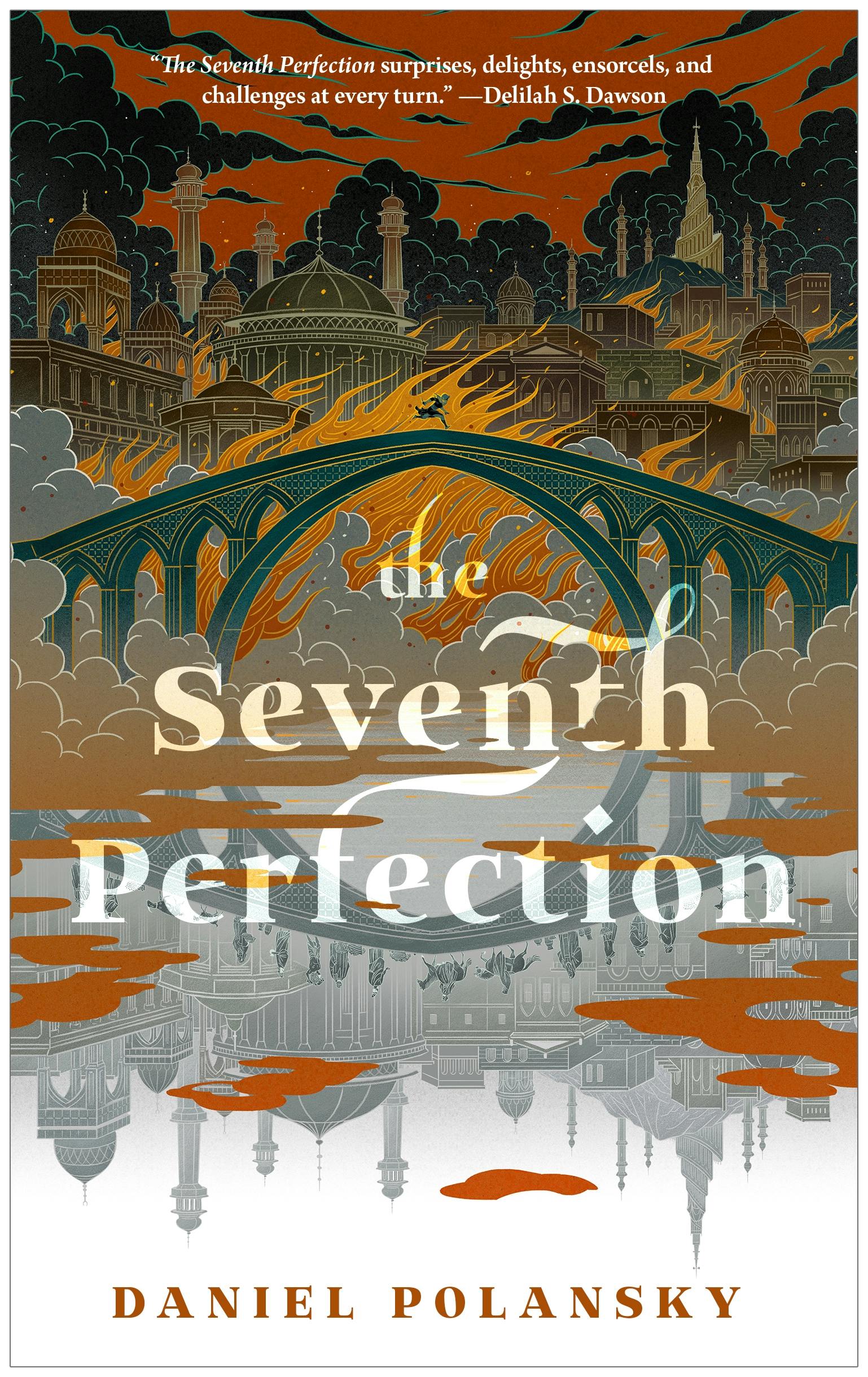 Cover for the book titled as: The Seventh Perfection