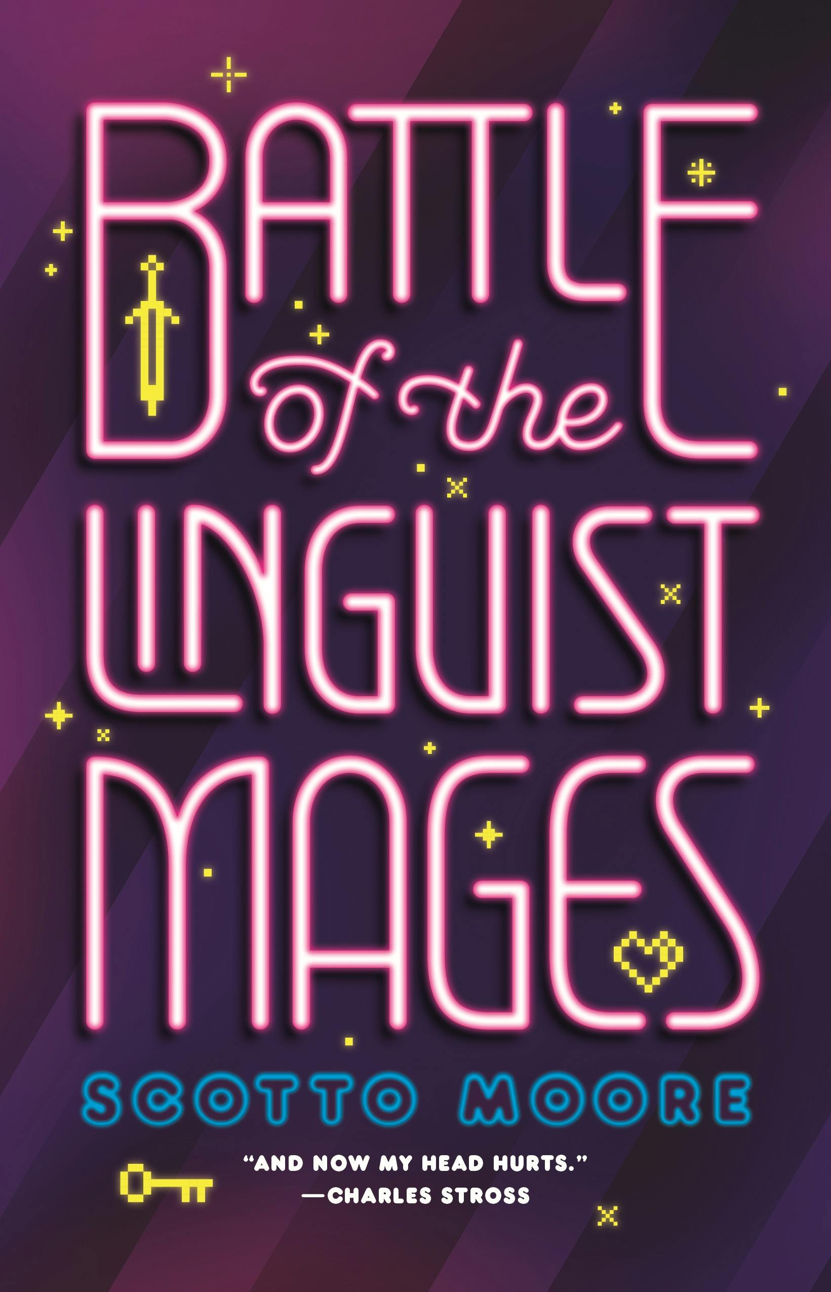 Cover for the book titled as: Battle of the Linguist Mages