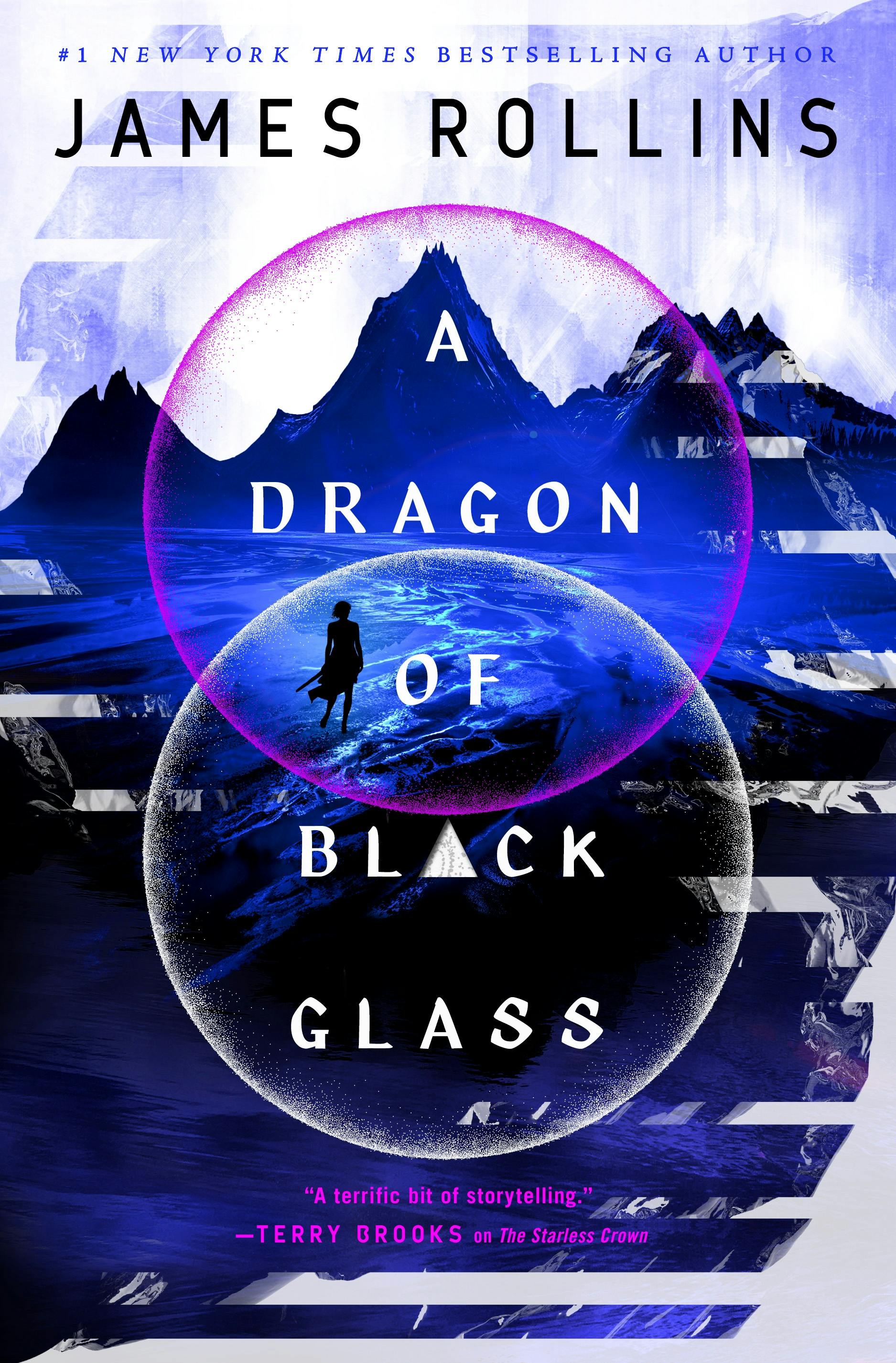 Cover for the book titled as: A Dragon of Black Glass