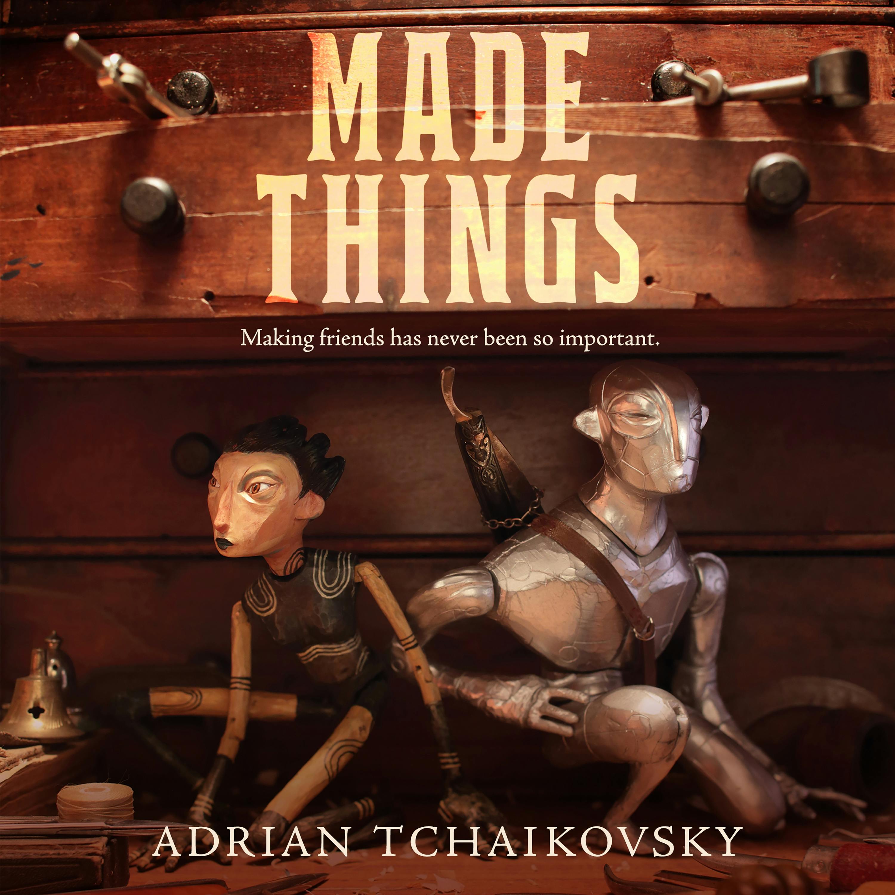 Cover for the book titled as: Made Things