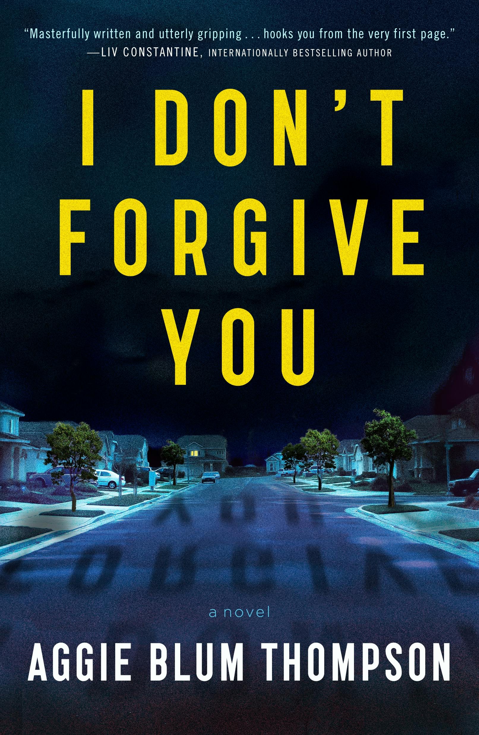 Cover for the book titled as: I Don't Forgive You