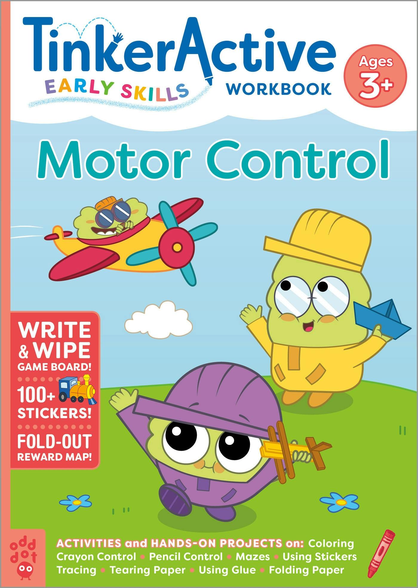 Image of TinkerActive Early Skills Motor Control Workbook Ages 3+