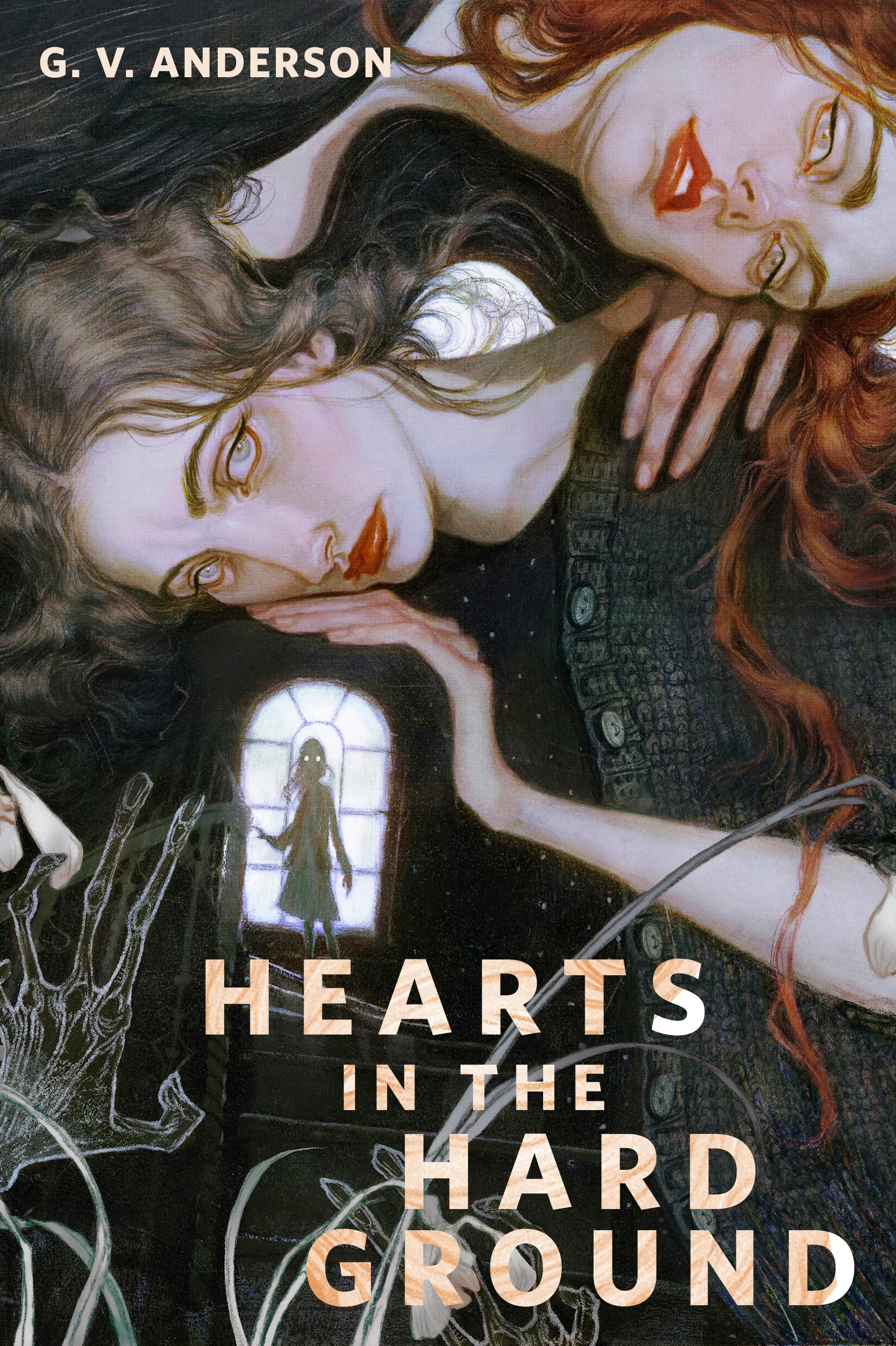 Cover for the book titled as: Hearts in the Hard Ground