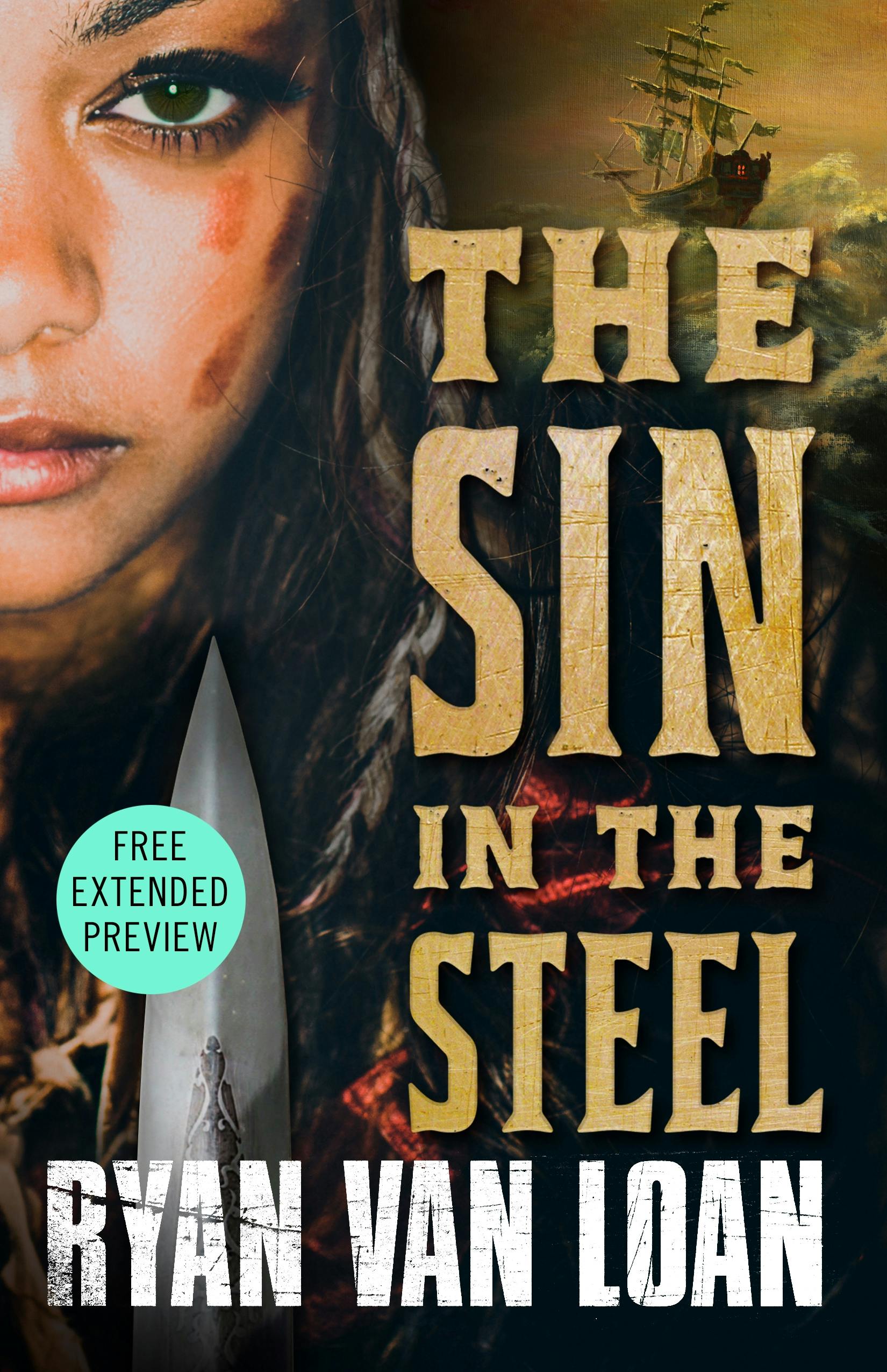 Cover for the book titled as: The Sin in the Steel Sneak Peek