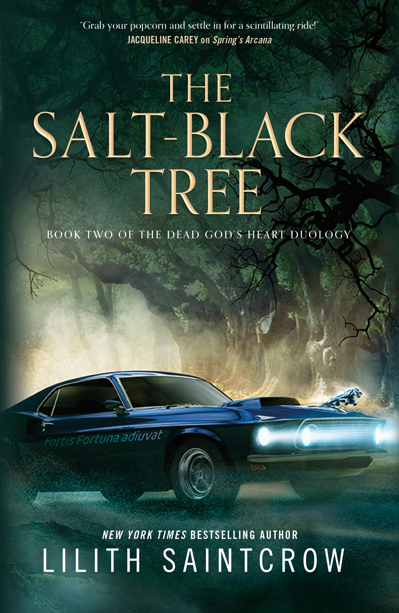 Cover for the book titled as: The Salt-Black Tree