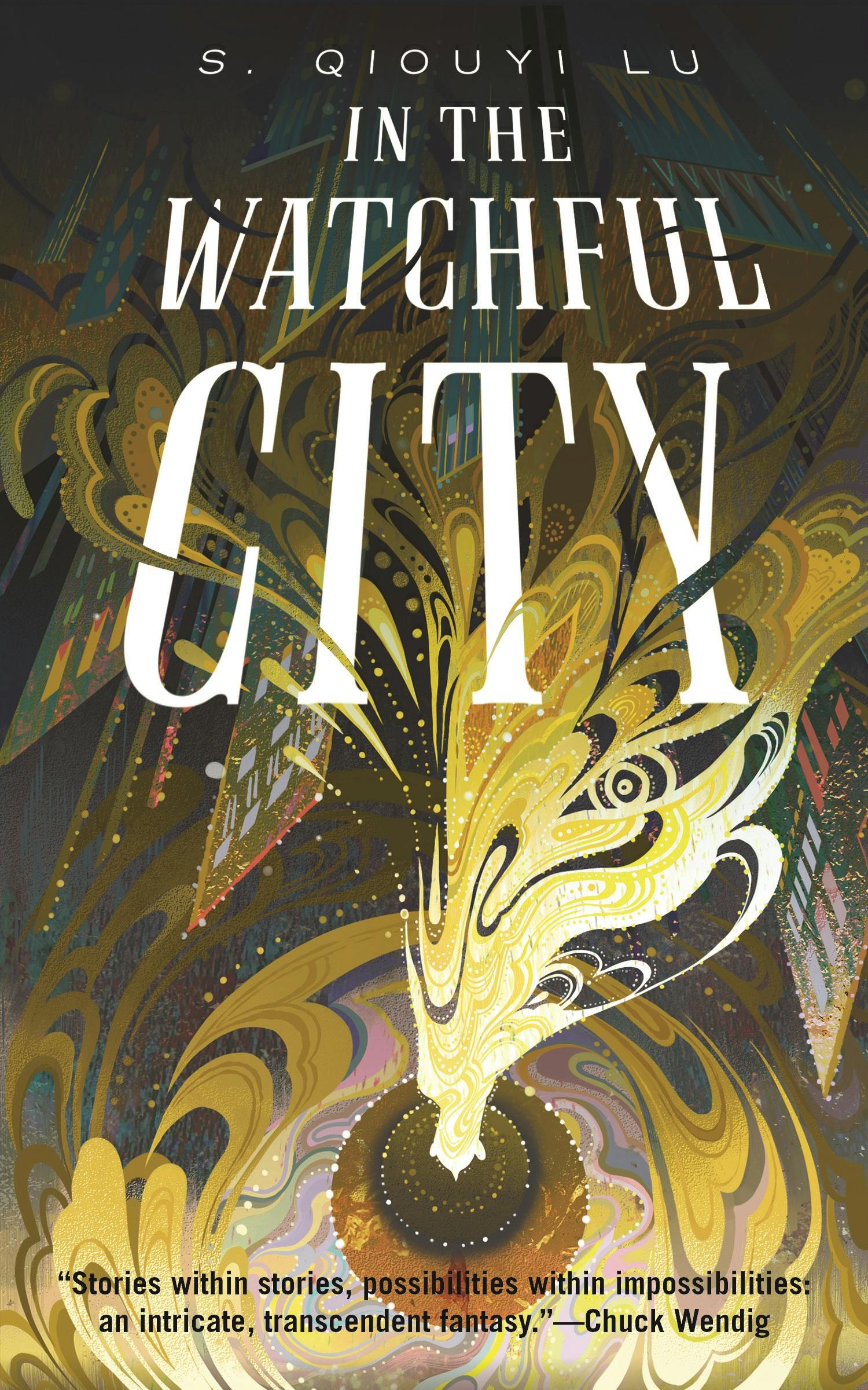 Cover for the book titled as: In the Watchful City