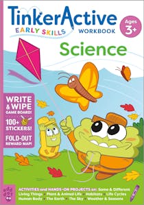TinkerActive Early Skills Science Workbook Ages 3+