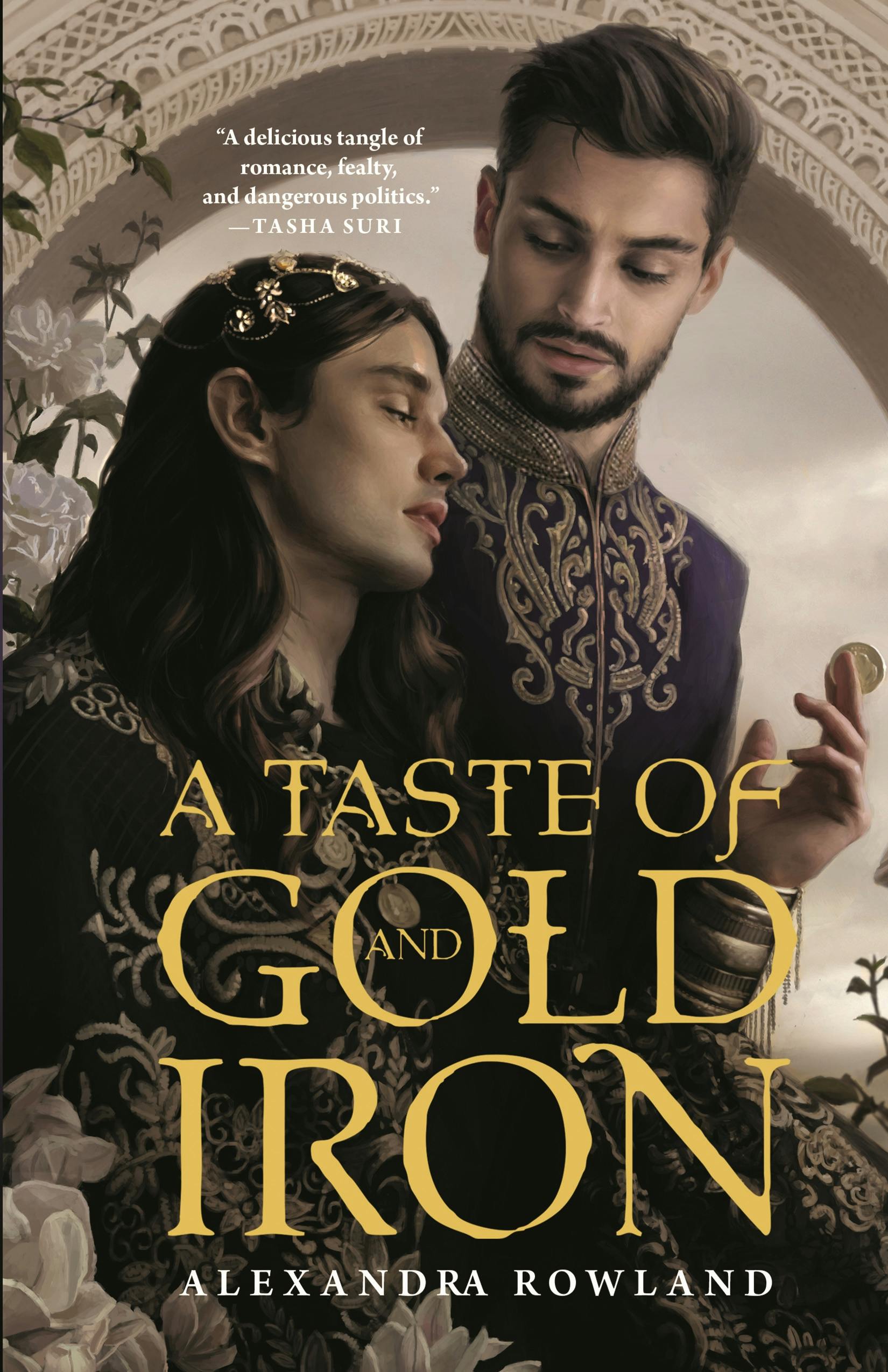 Cover for the book titled as: A Taste of Gold and Iron