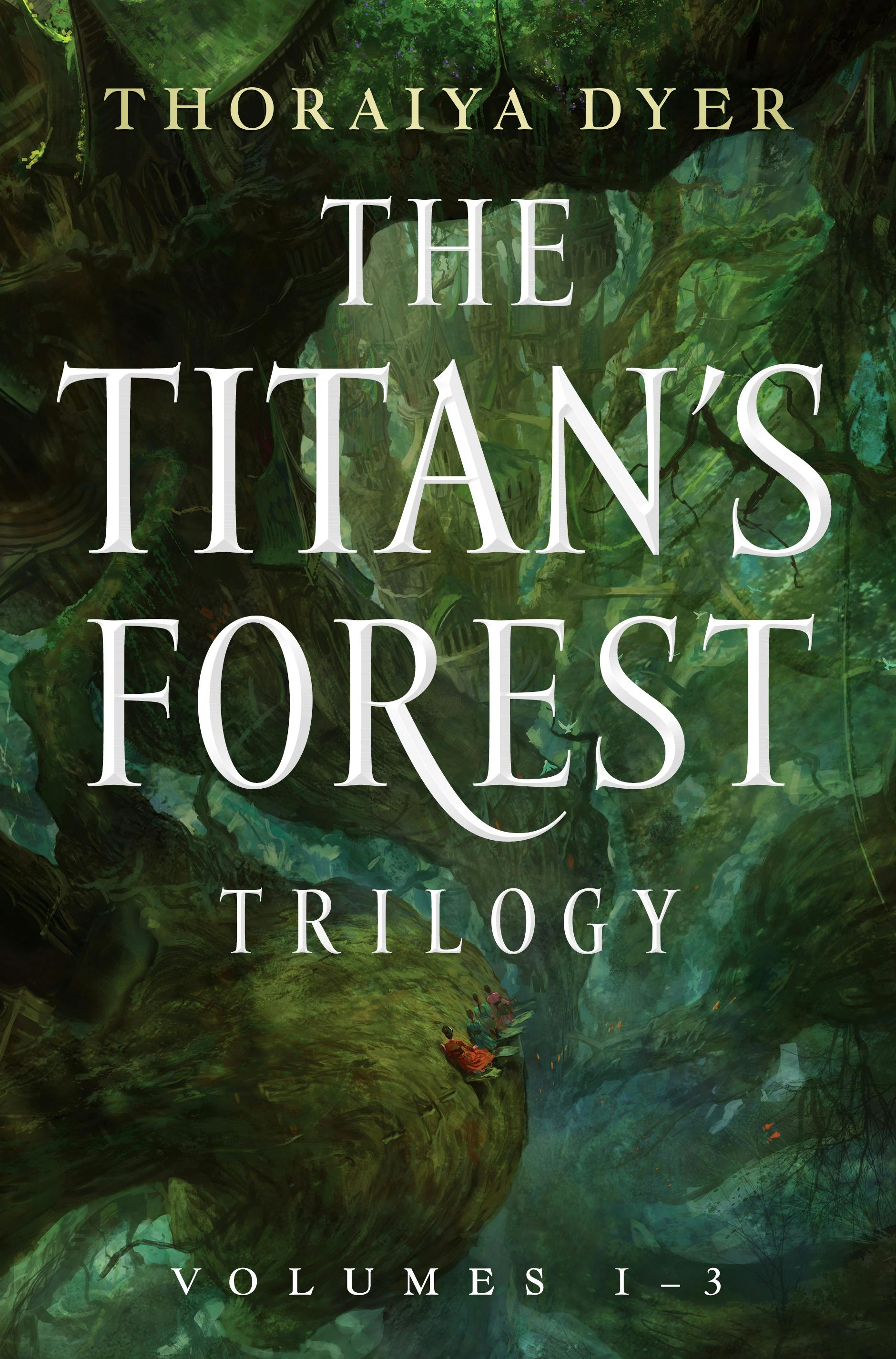 Cover for the book titled as: The Titan's Forest Trilogy