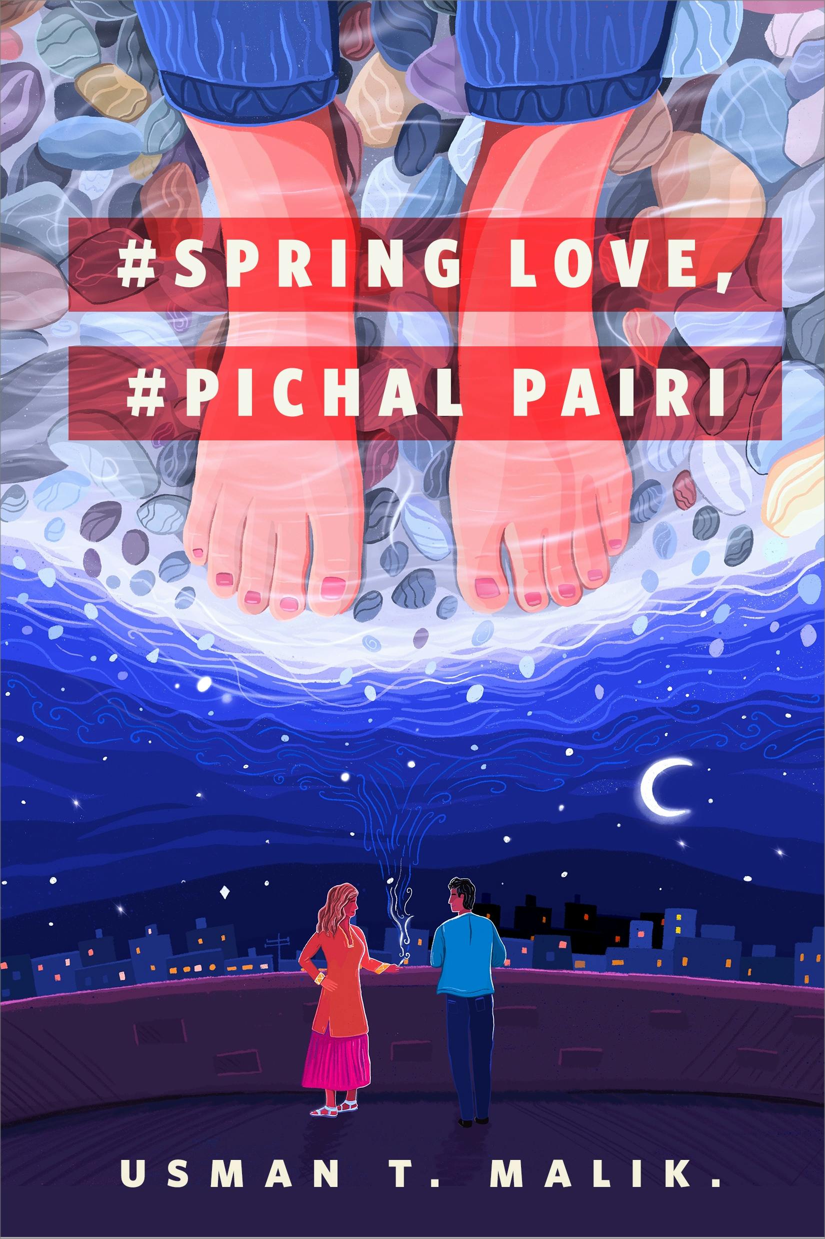 Cover for the book titled as: #Spring Love, #Pichal Pairi