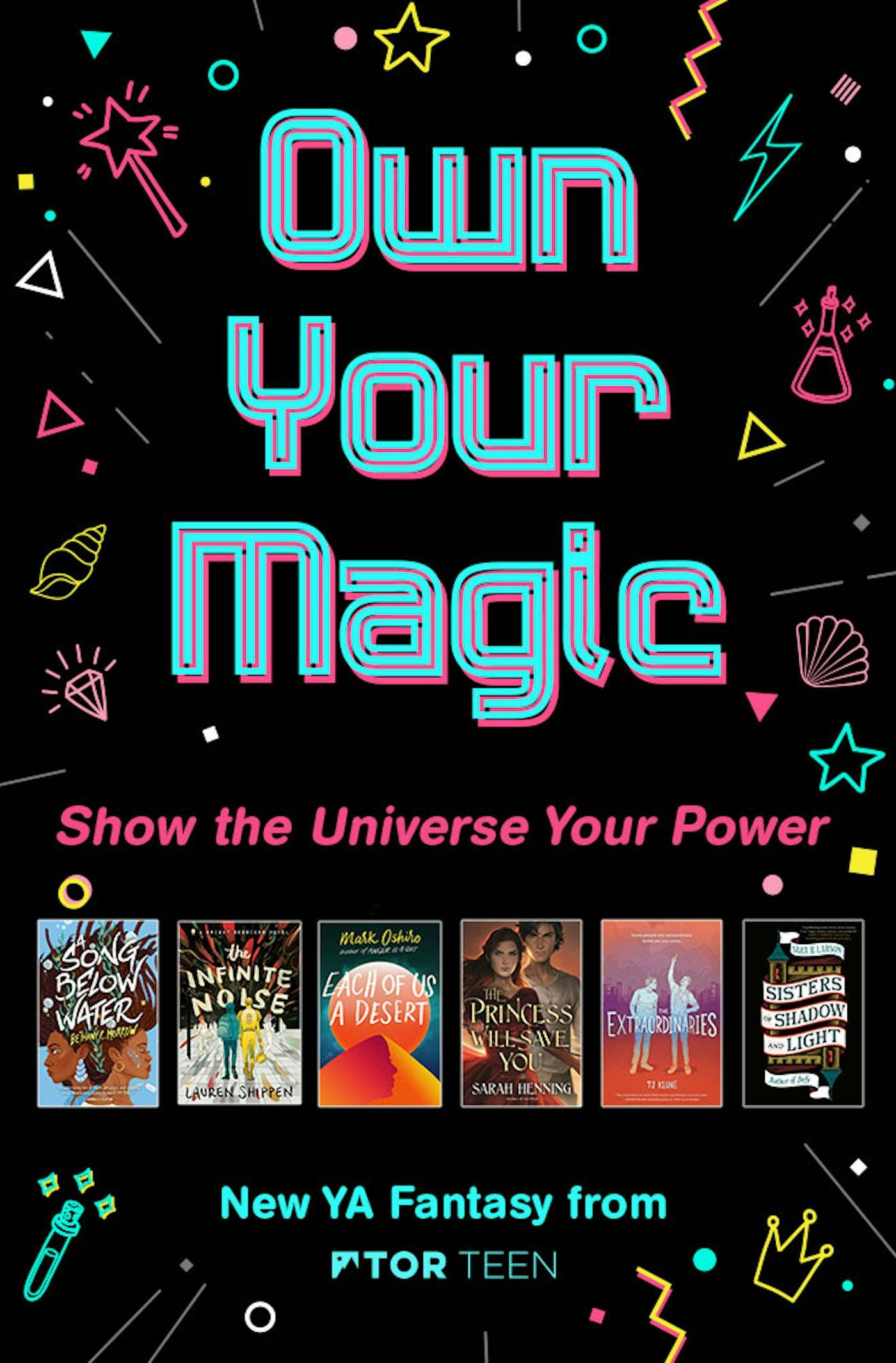 Cover for the book titled as: Own Your Magic Sampler