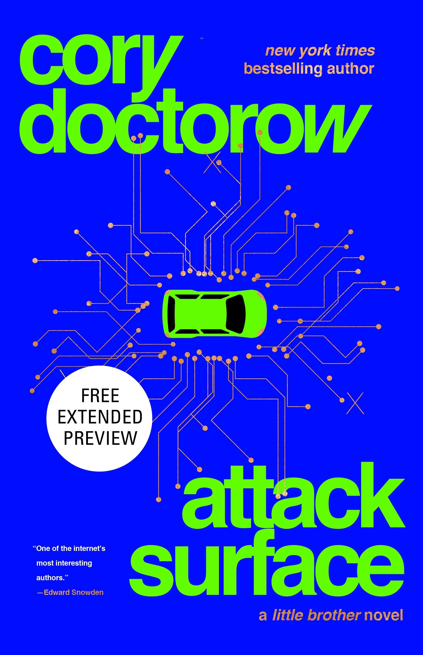 Cover for the book titled as: Attack Surface Sneak Peek