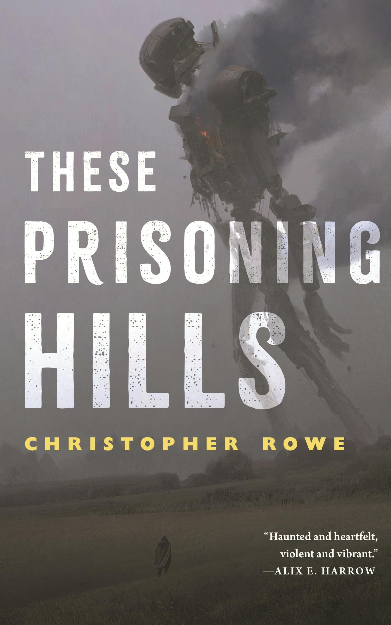 Cover for the book titled as: These Prisoning Hills