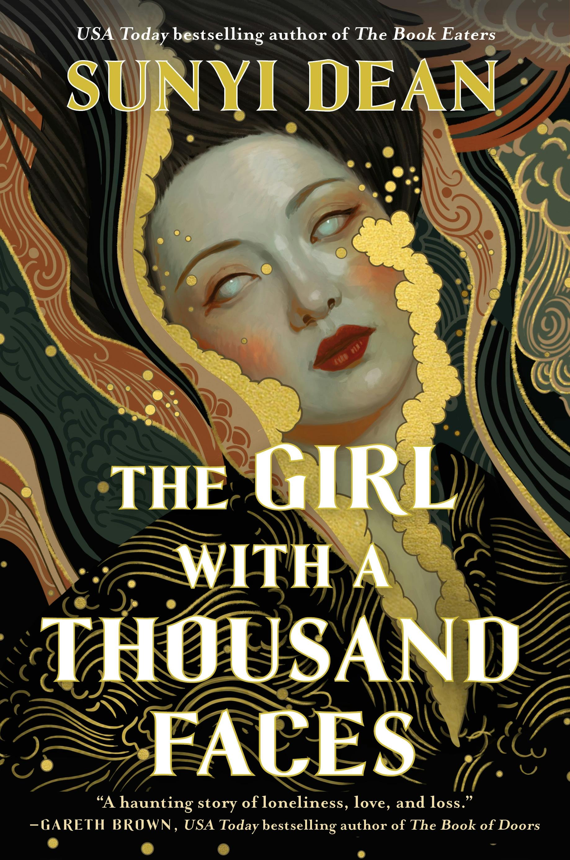 Cover for the book titled as: The Girl with a Thousand Faces