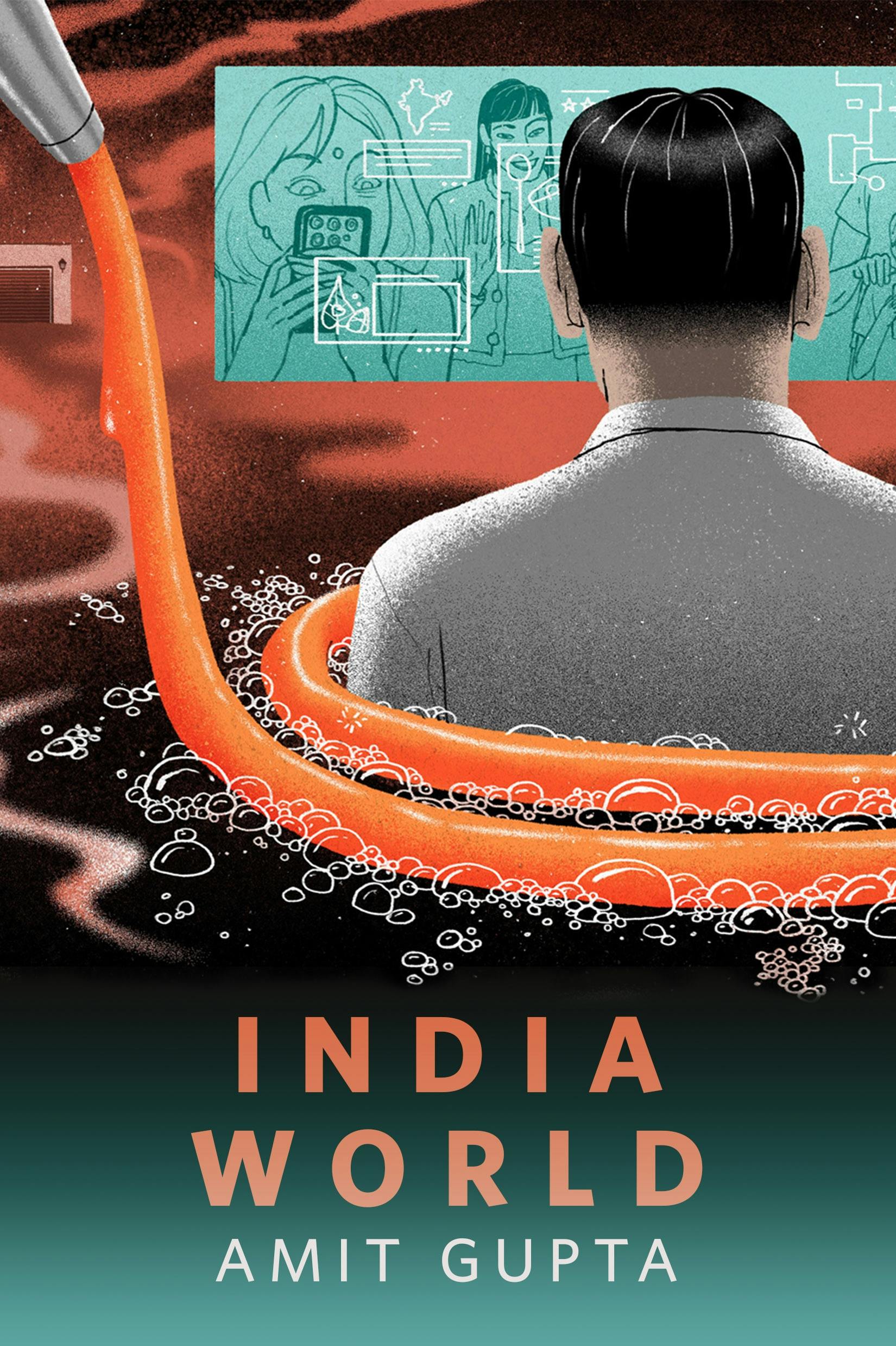 Cover for the book titled as: India World®