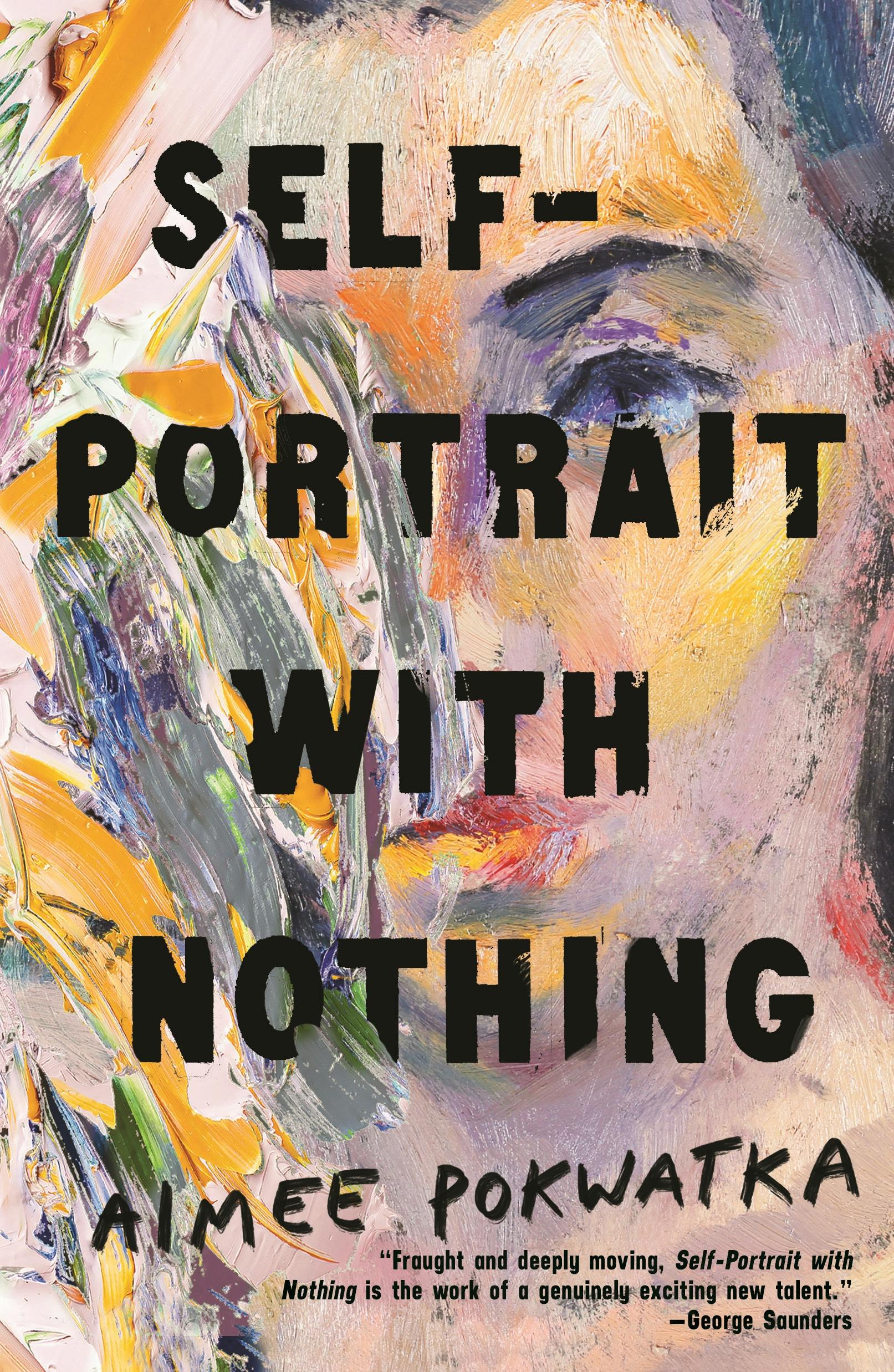 Cover for the book titled as: Self-Portrait with Nothing