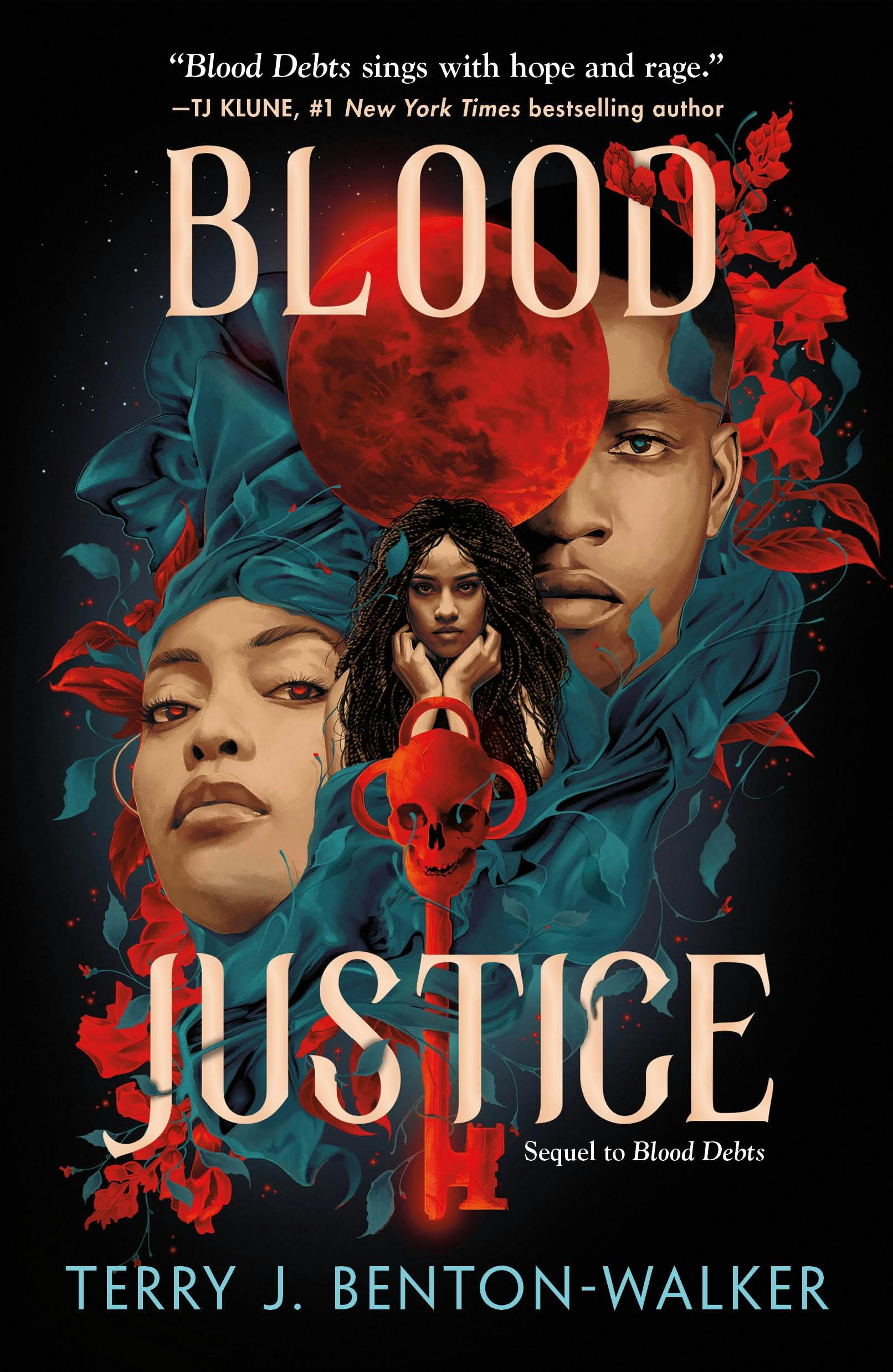 Cover for the book titled as: Blood Justice