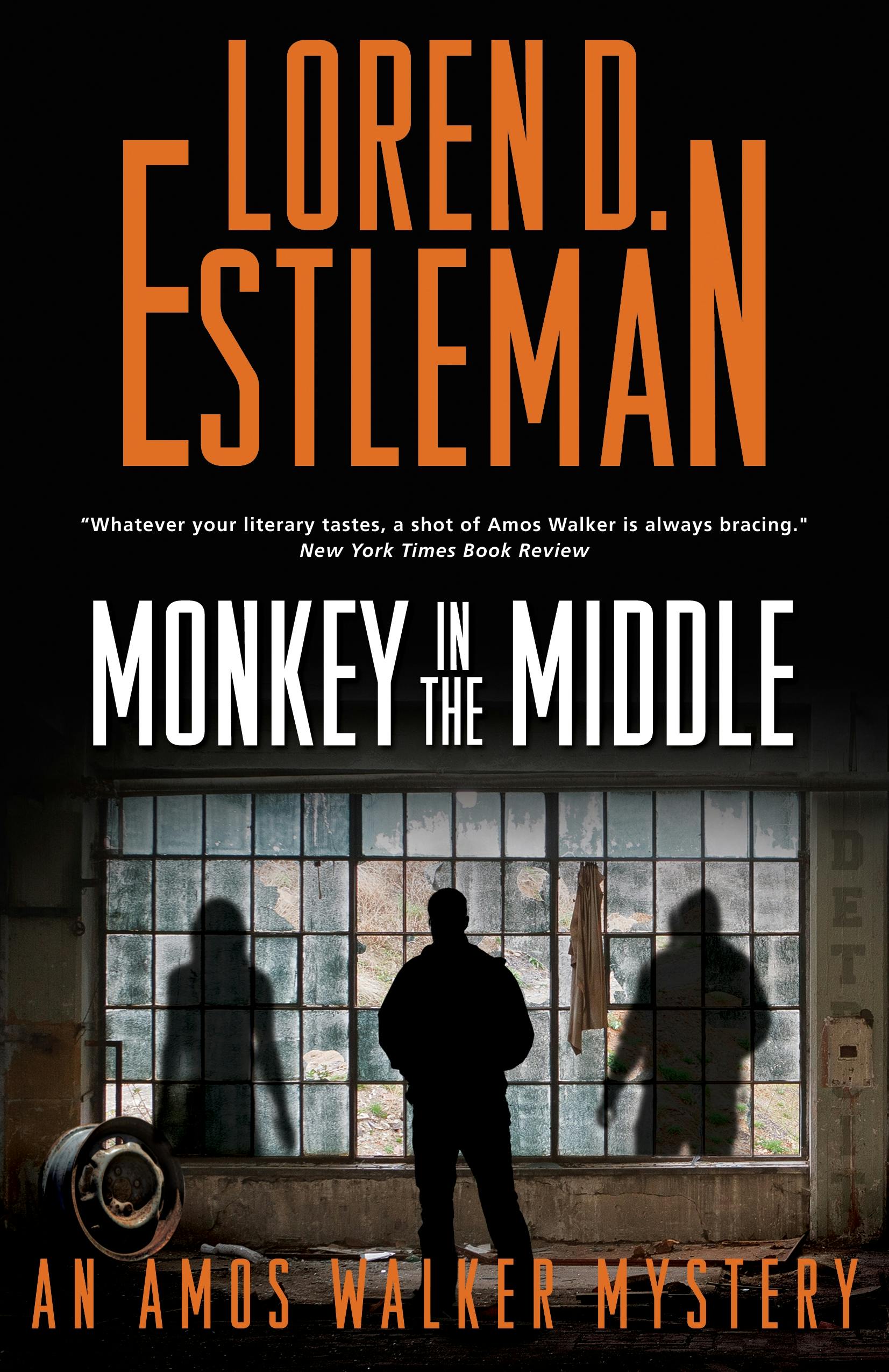 Cover for the book titled as: Monkey in the Middle