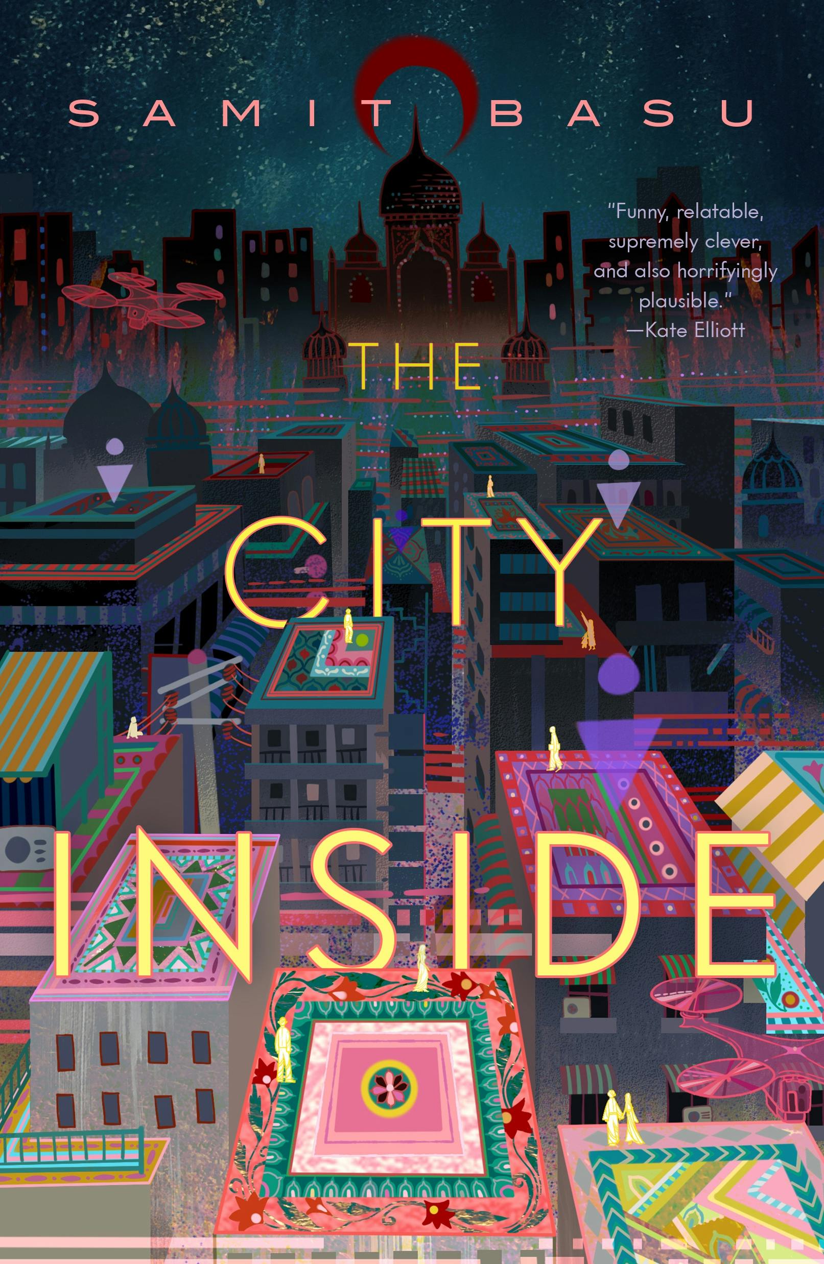 Cover for the book titled as: The City Inside