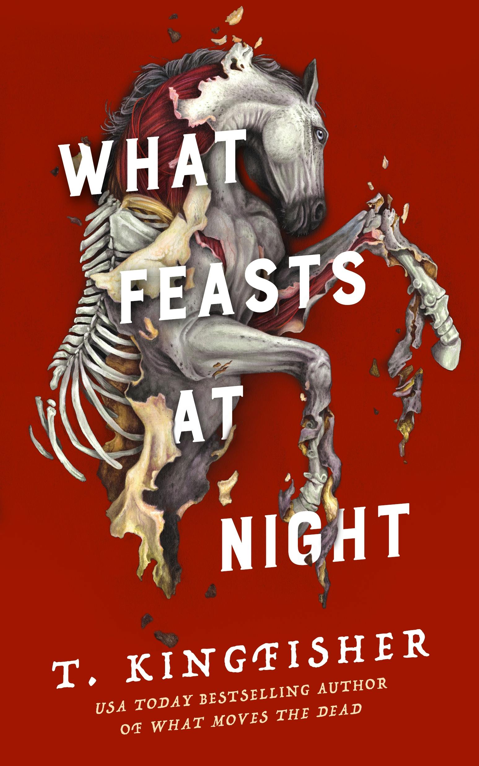 Cover for the book titled as: What Feasts at Night