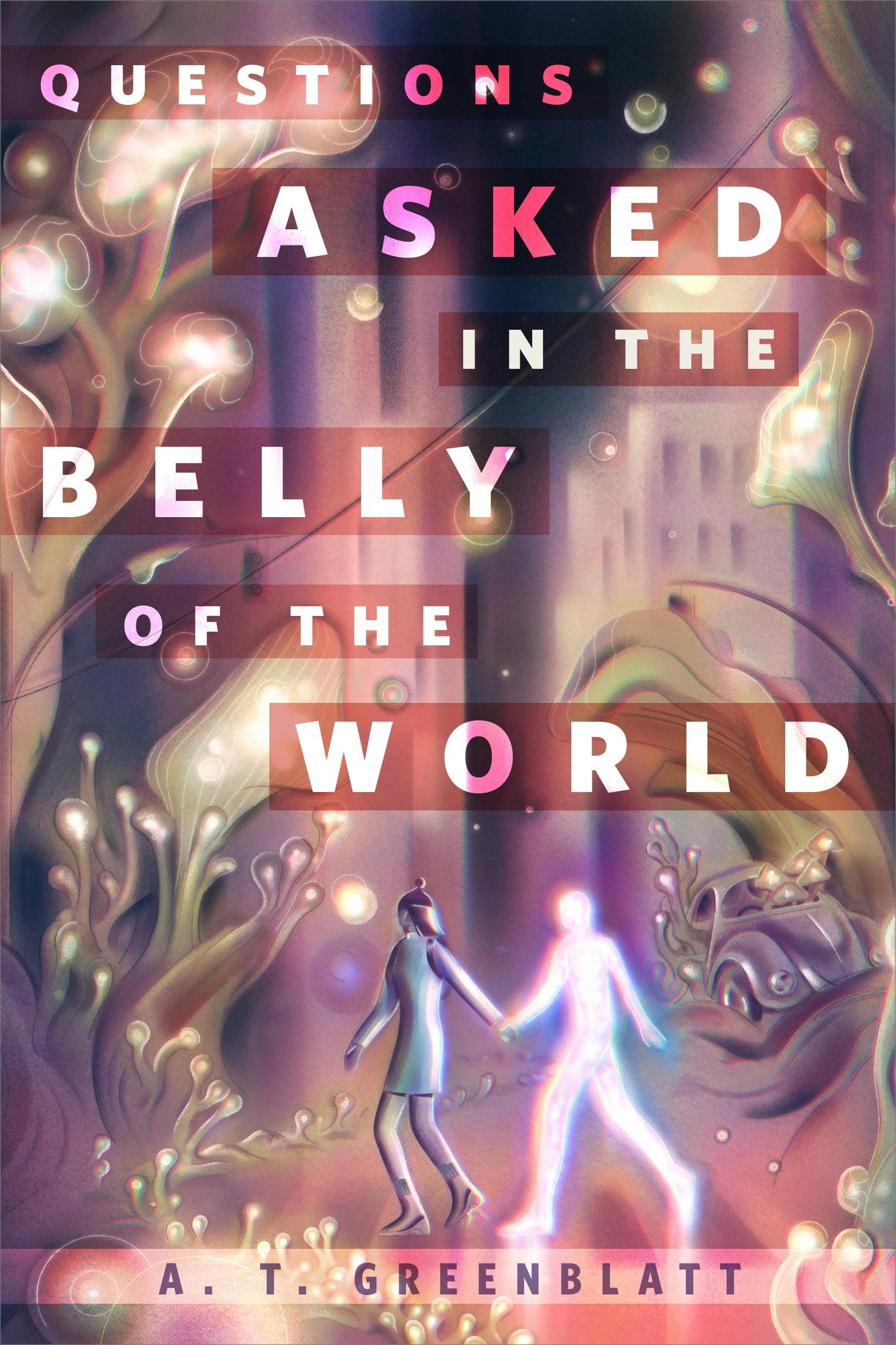 Cover for the book titled as: Questions Asked in the Belly of the World