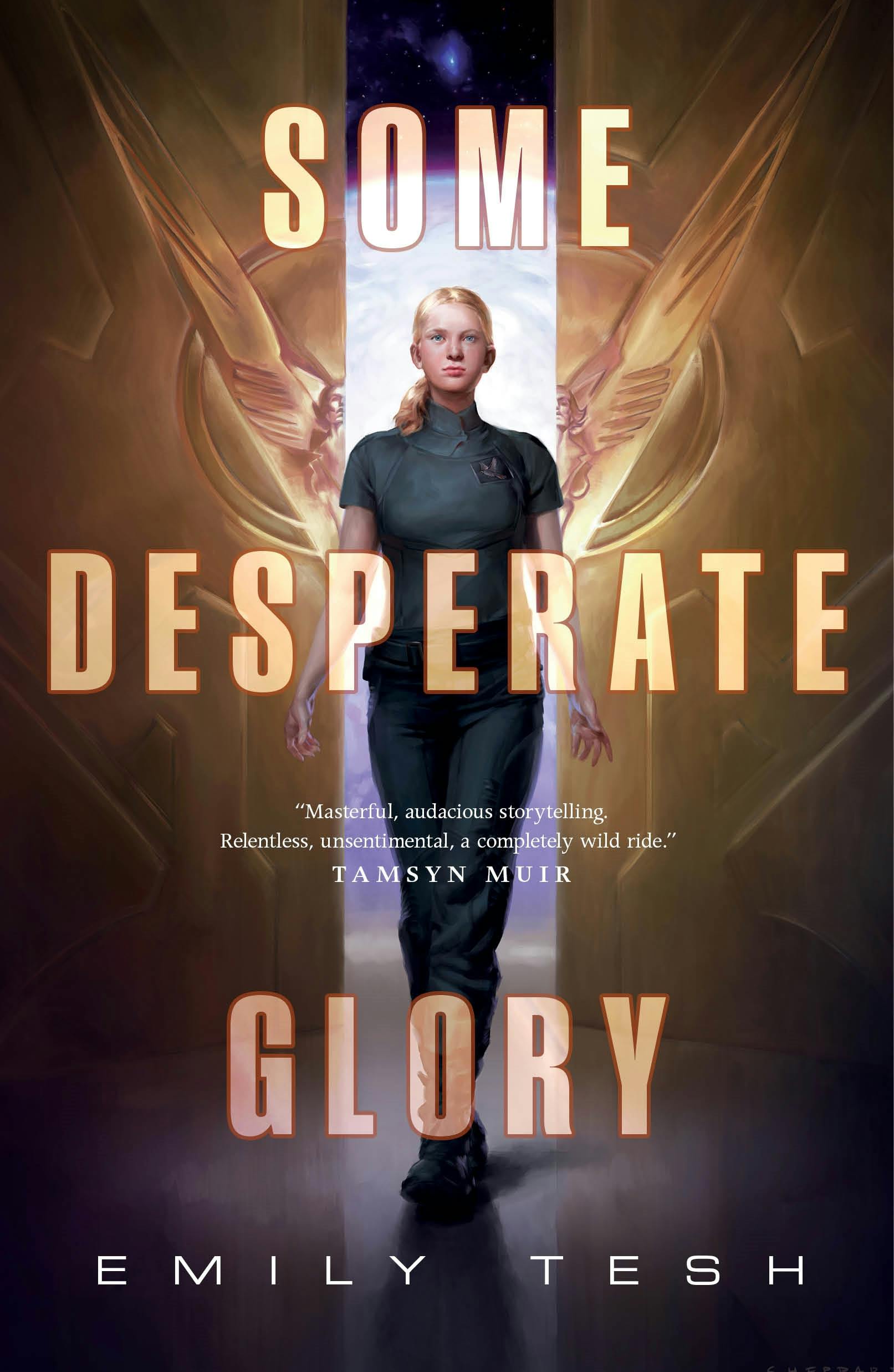 Cover for the book titled as: Some Desperate Glory