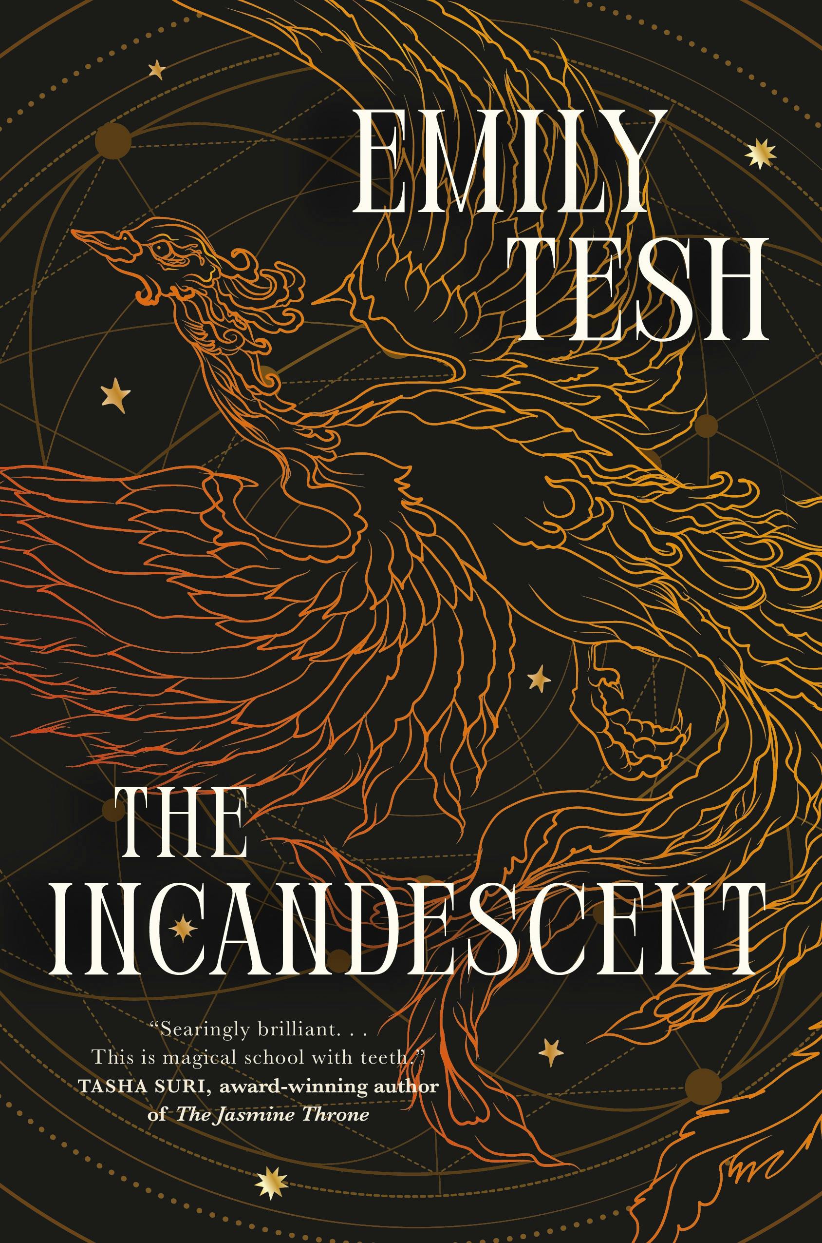 Cover for the book titled as: The Incandescent